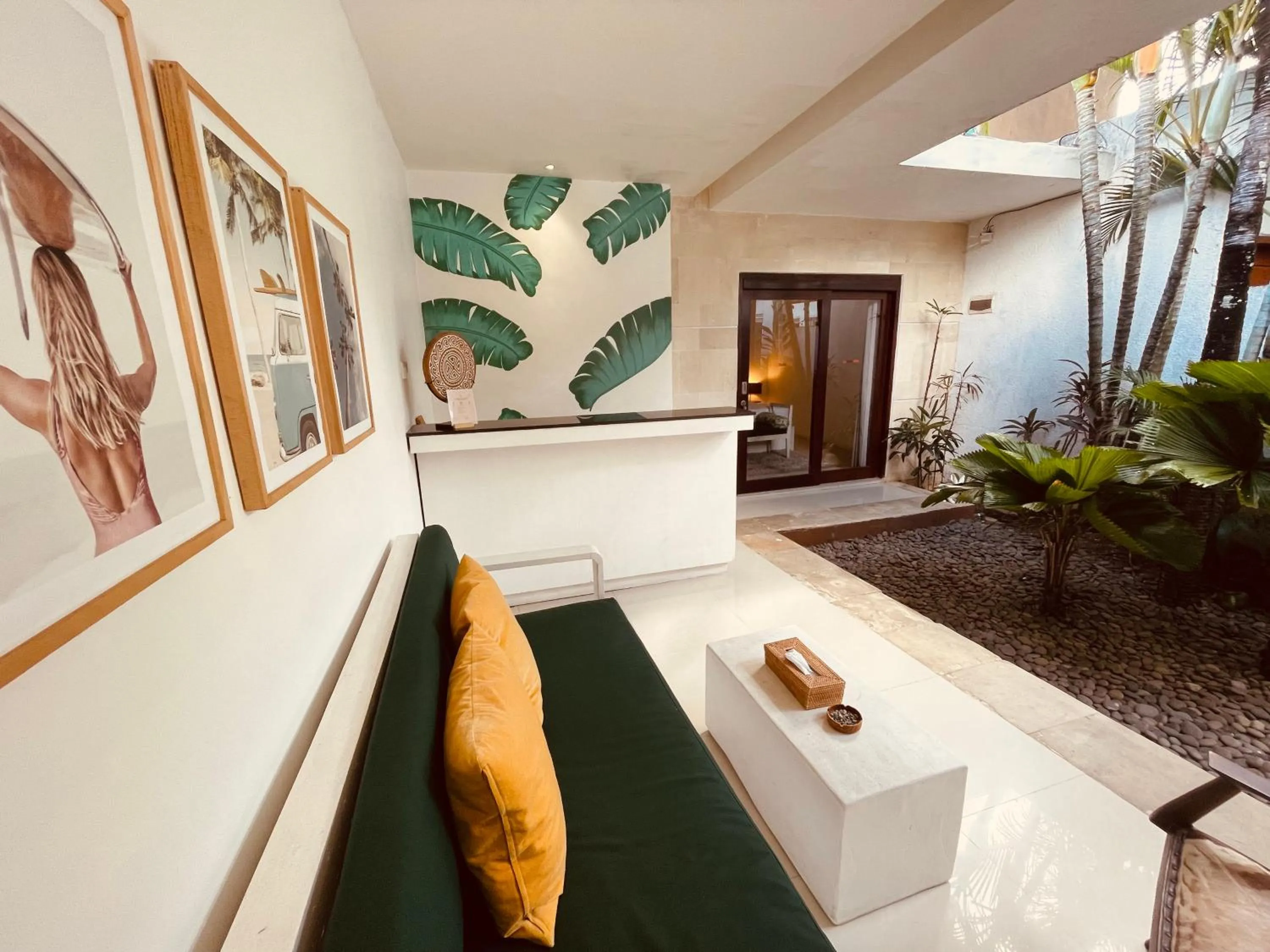 Living room in La Belle Villa