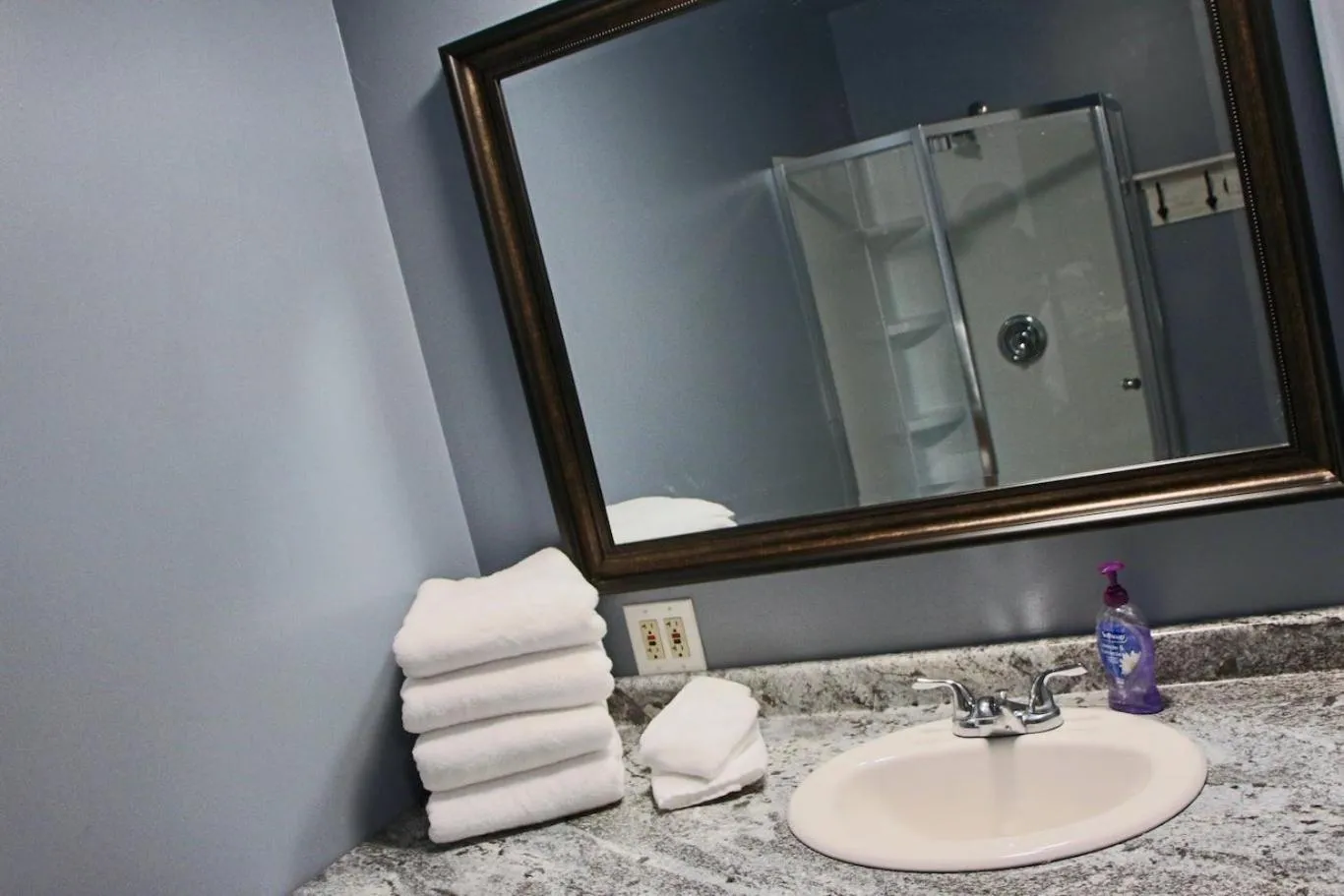 Shower in Arctic Dragonfly Inn