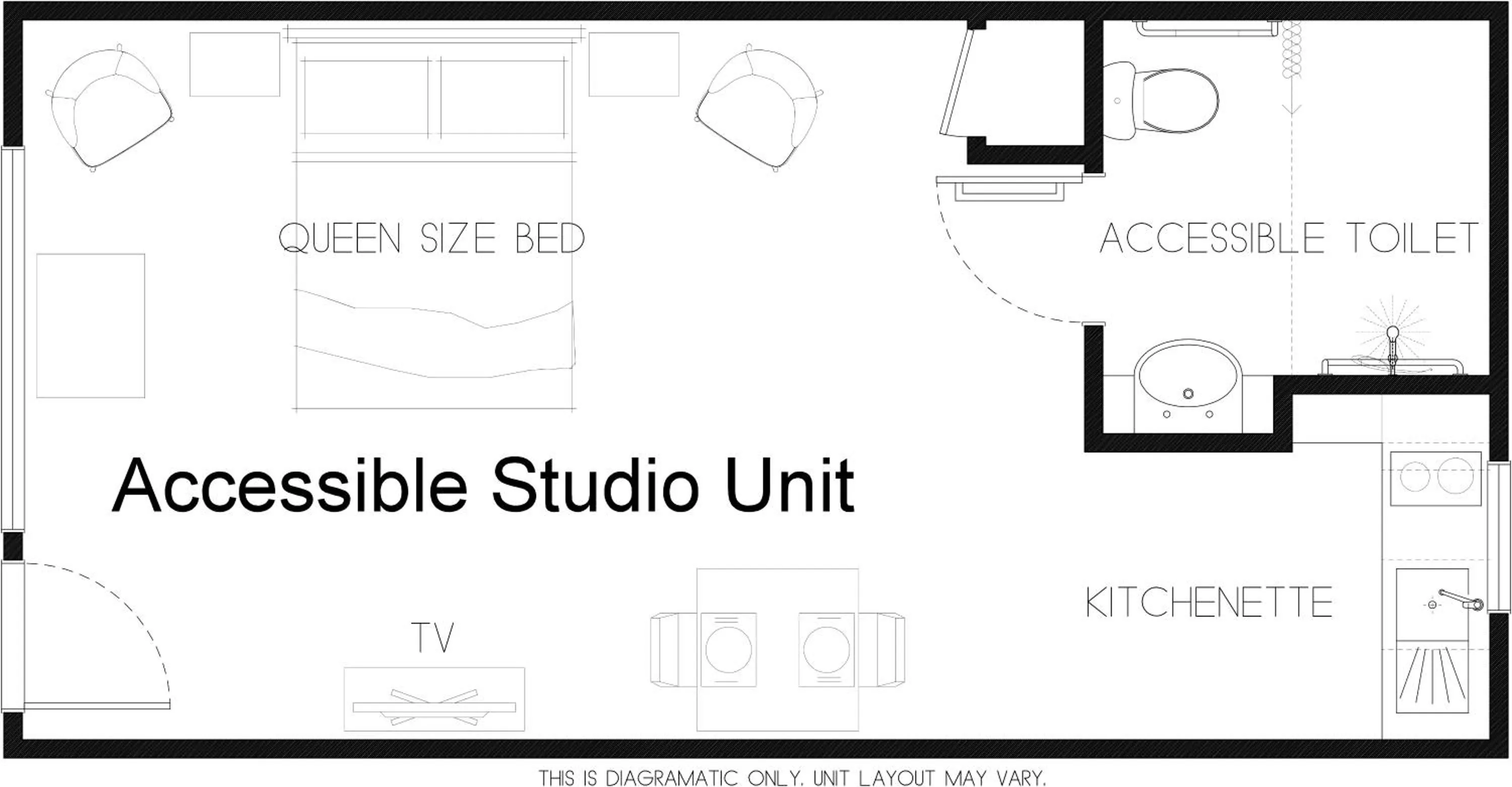 Floor plan in Bethlehem Motor Inn and Conference Centre