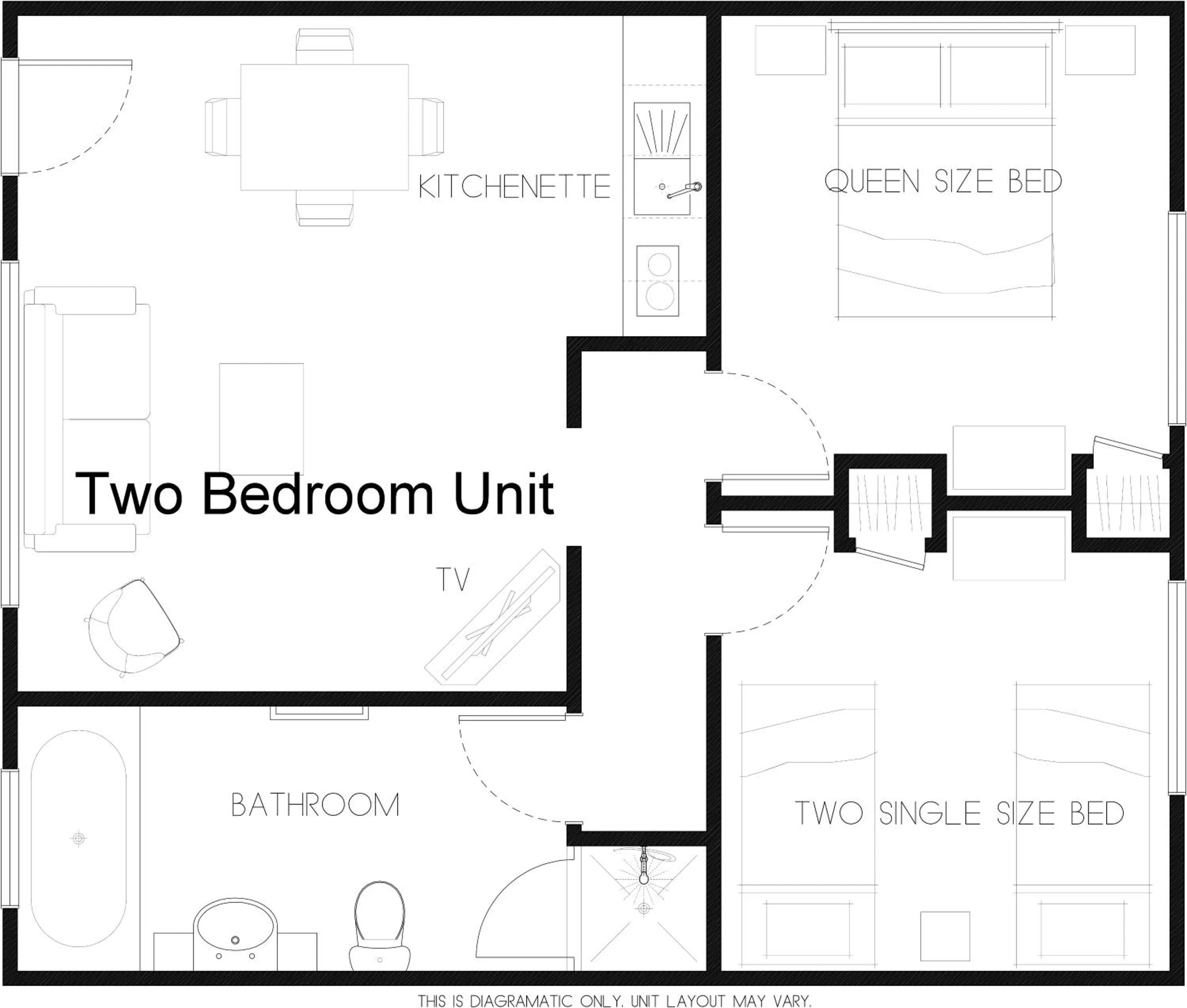 Floor plan in Bethlehem Motor Inn and Conference Centre