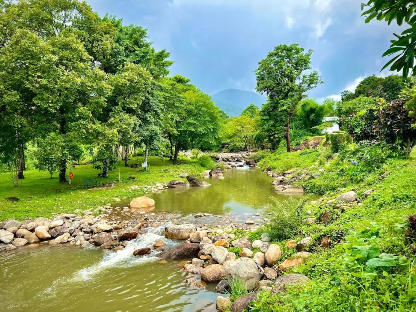 River view in Akantuka Homestay