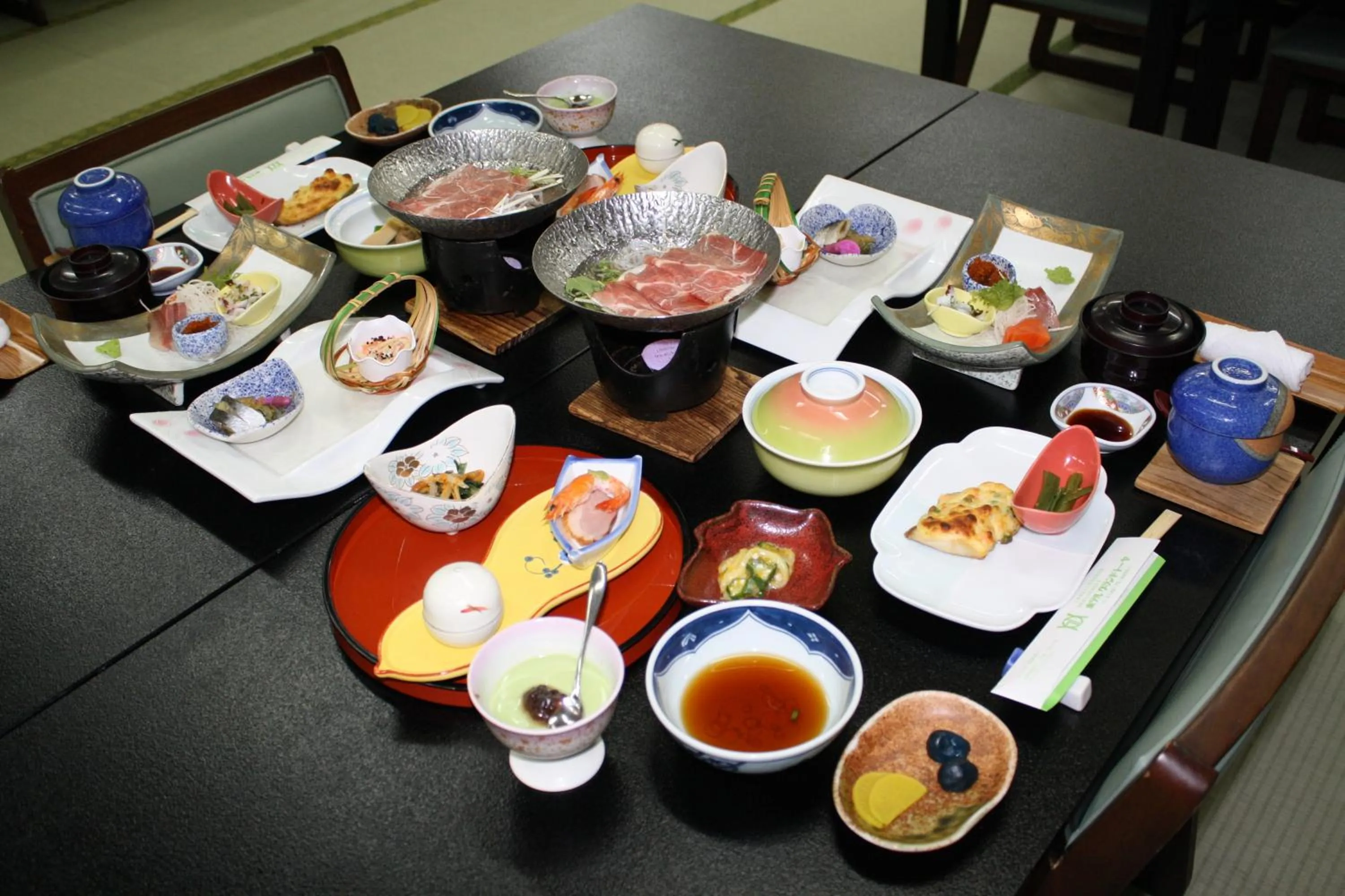 Dinner in Hotel Grand Toya