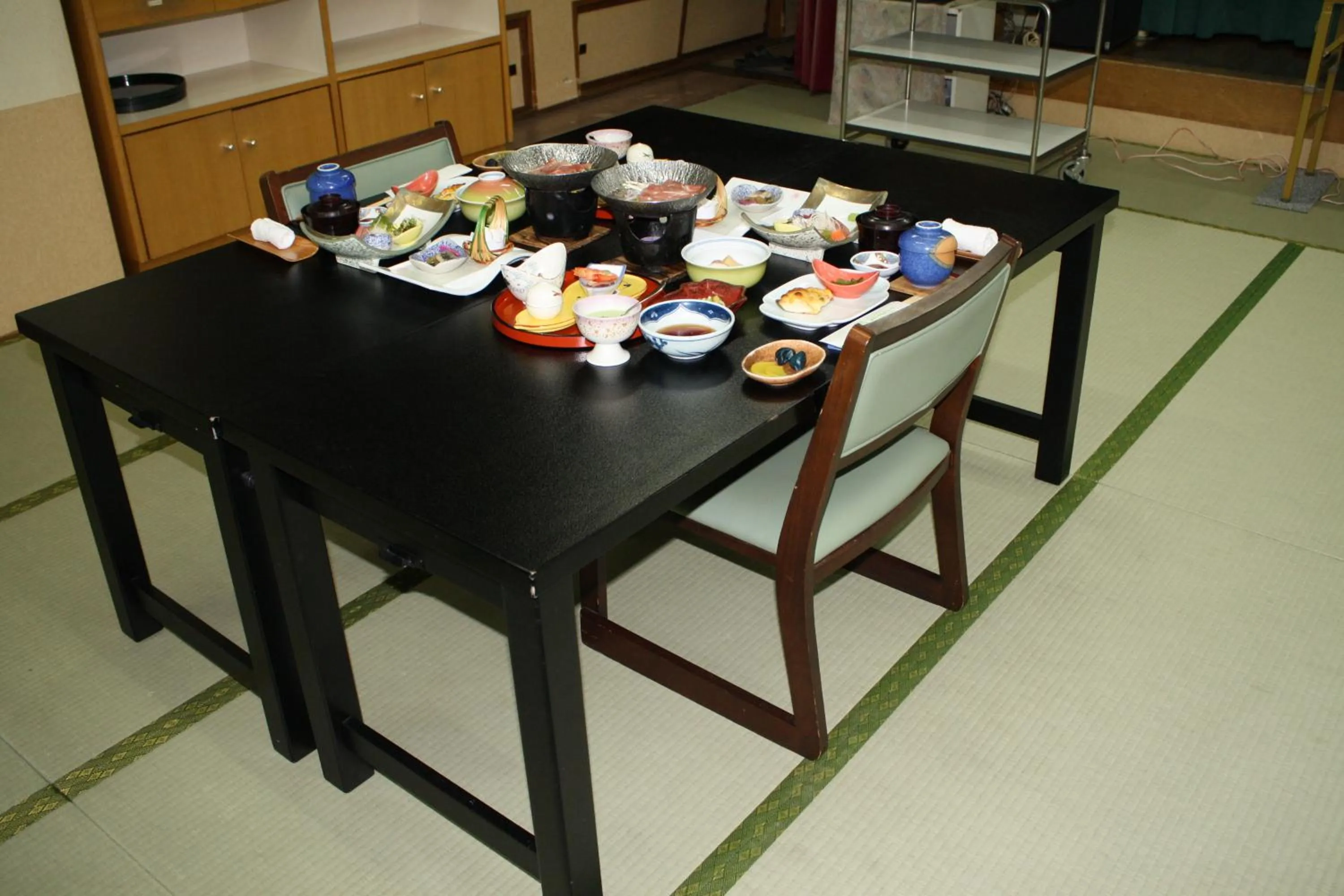 Dinner in Hotel Grand Toya