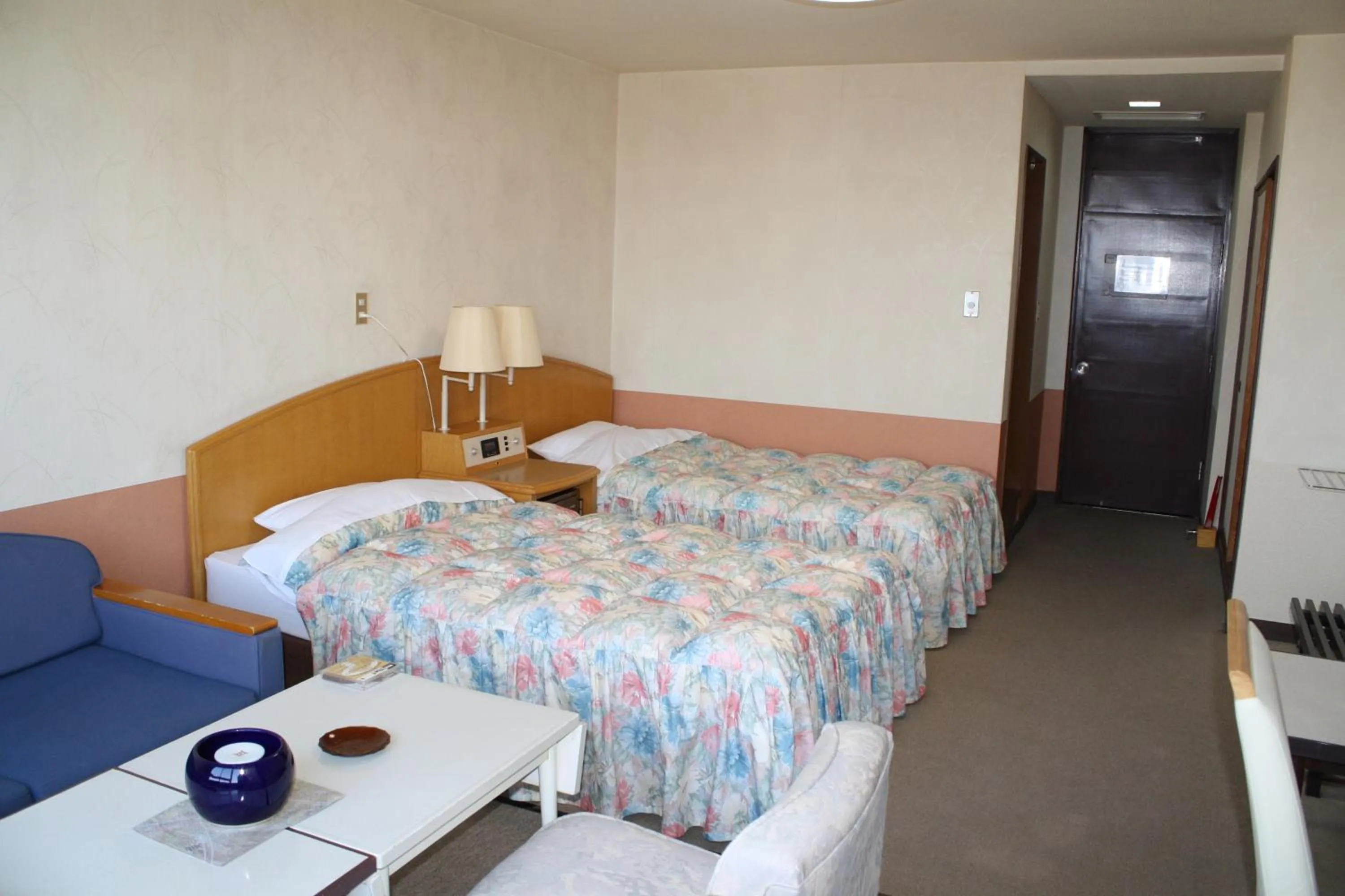 Decorative detail, Bed in Hotel Grand Toya