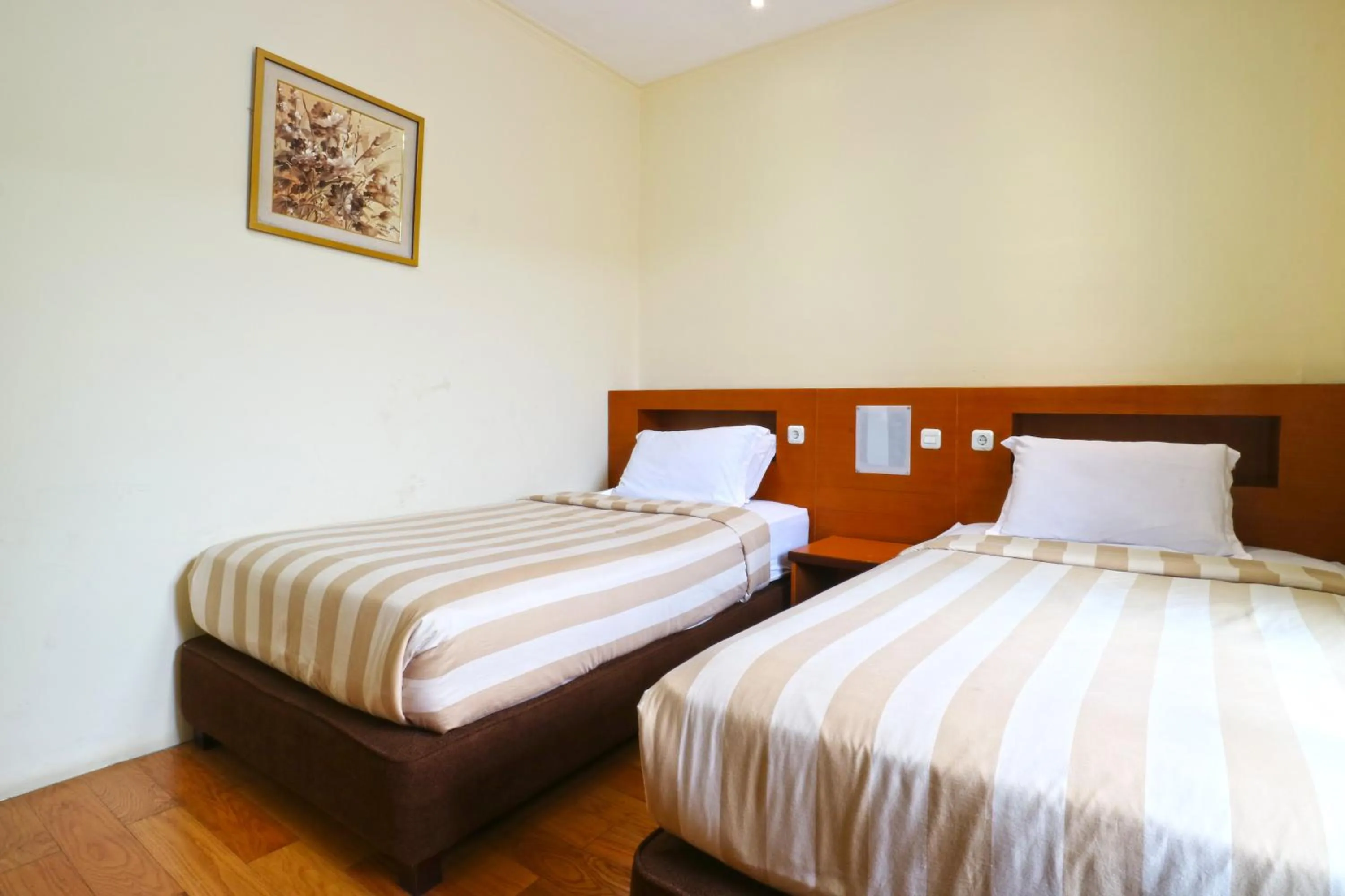 Bed in Villa Gardenia Bandung