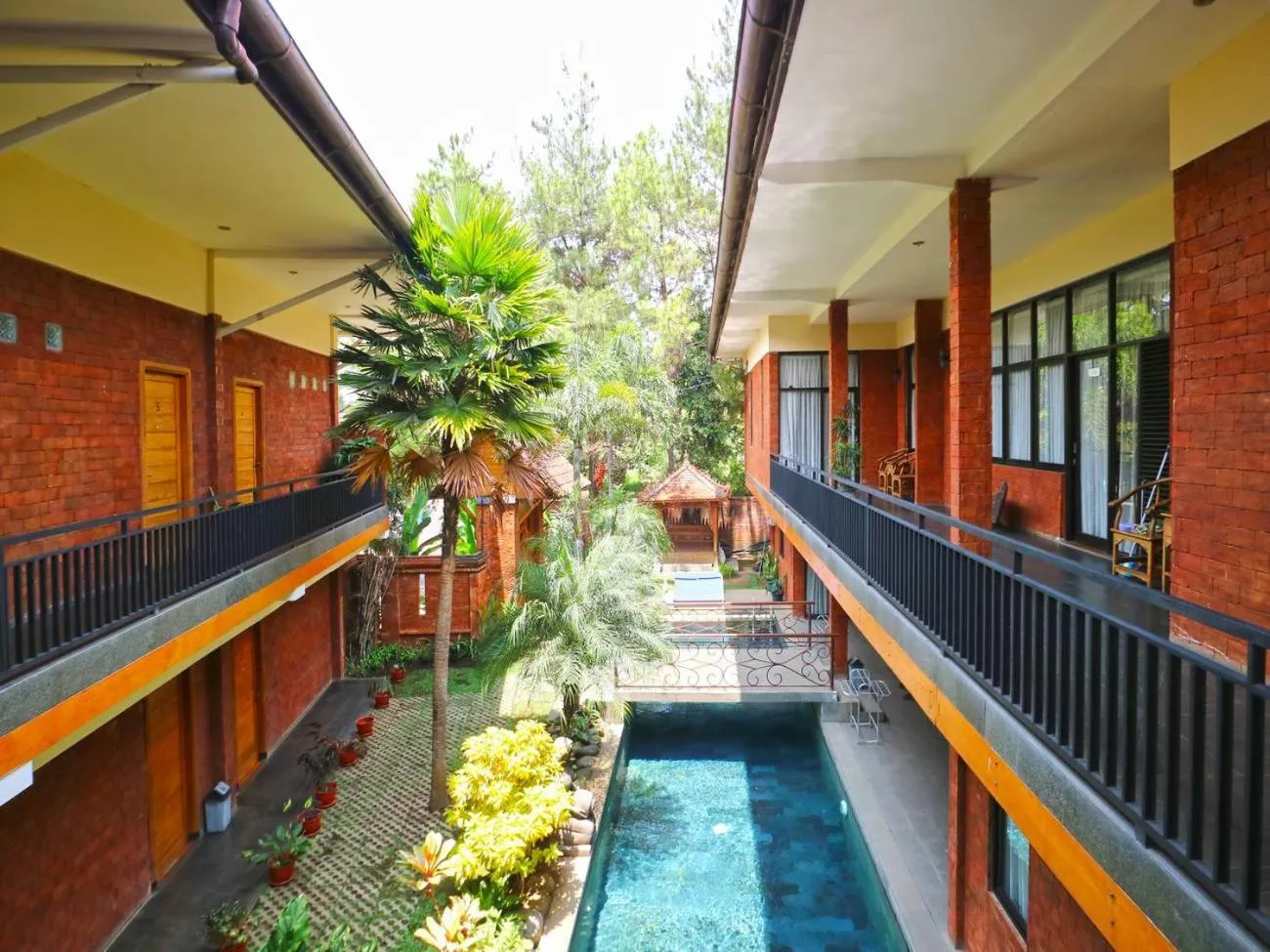 Bird's eye view in Villa Gardenia Bandung