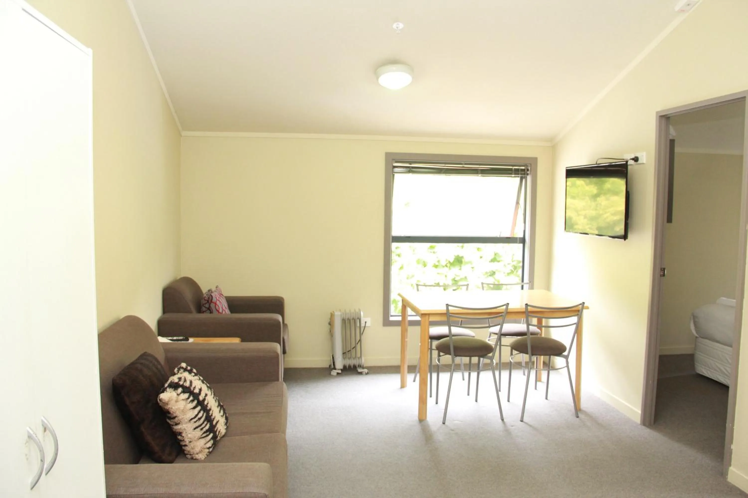 TV and multimedia in Nikau Apartments