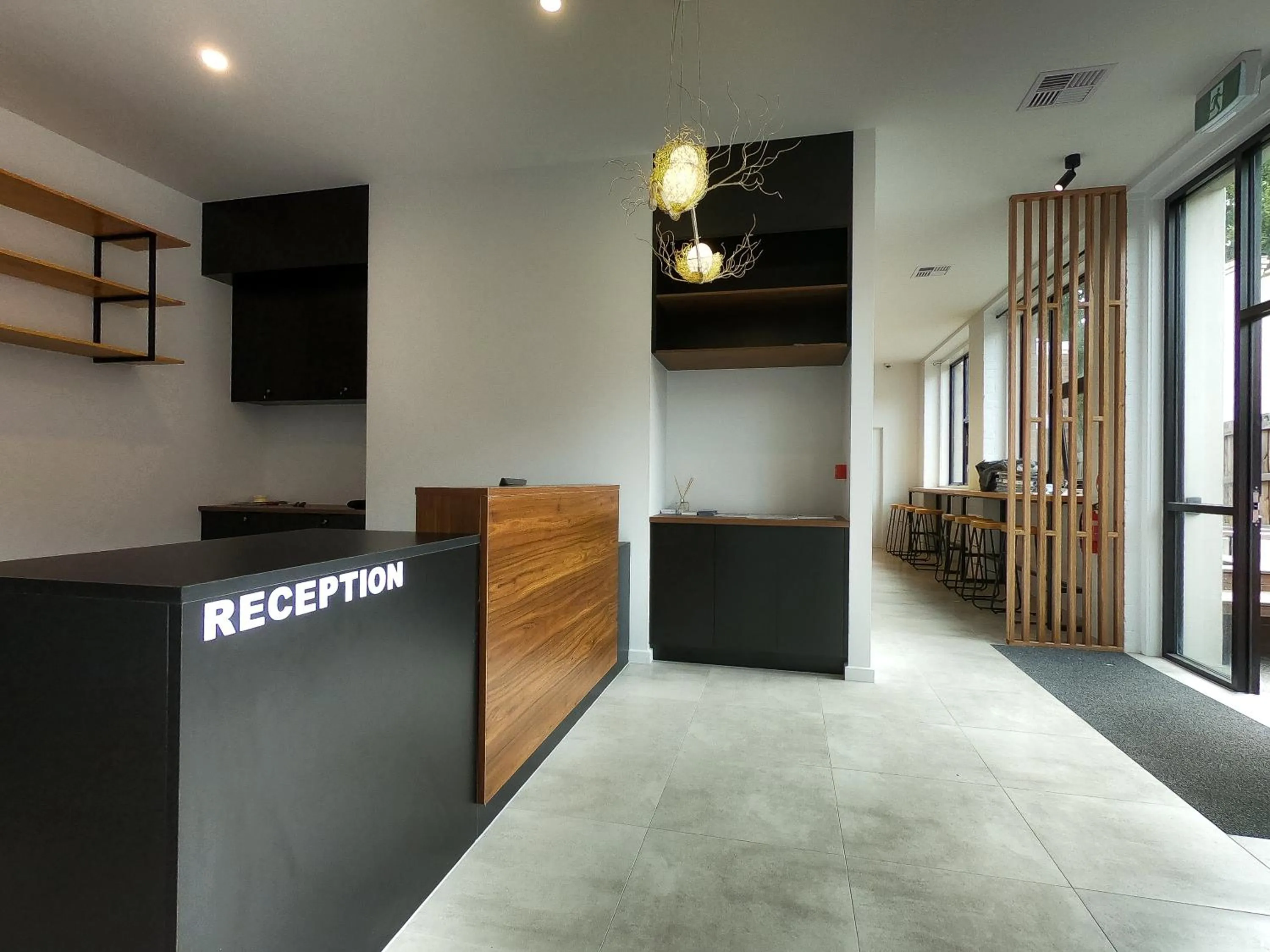 Lobby or reception in Pod Inn