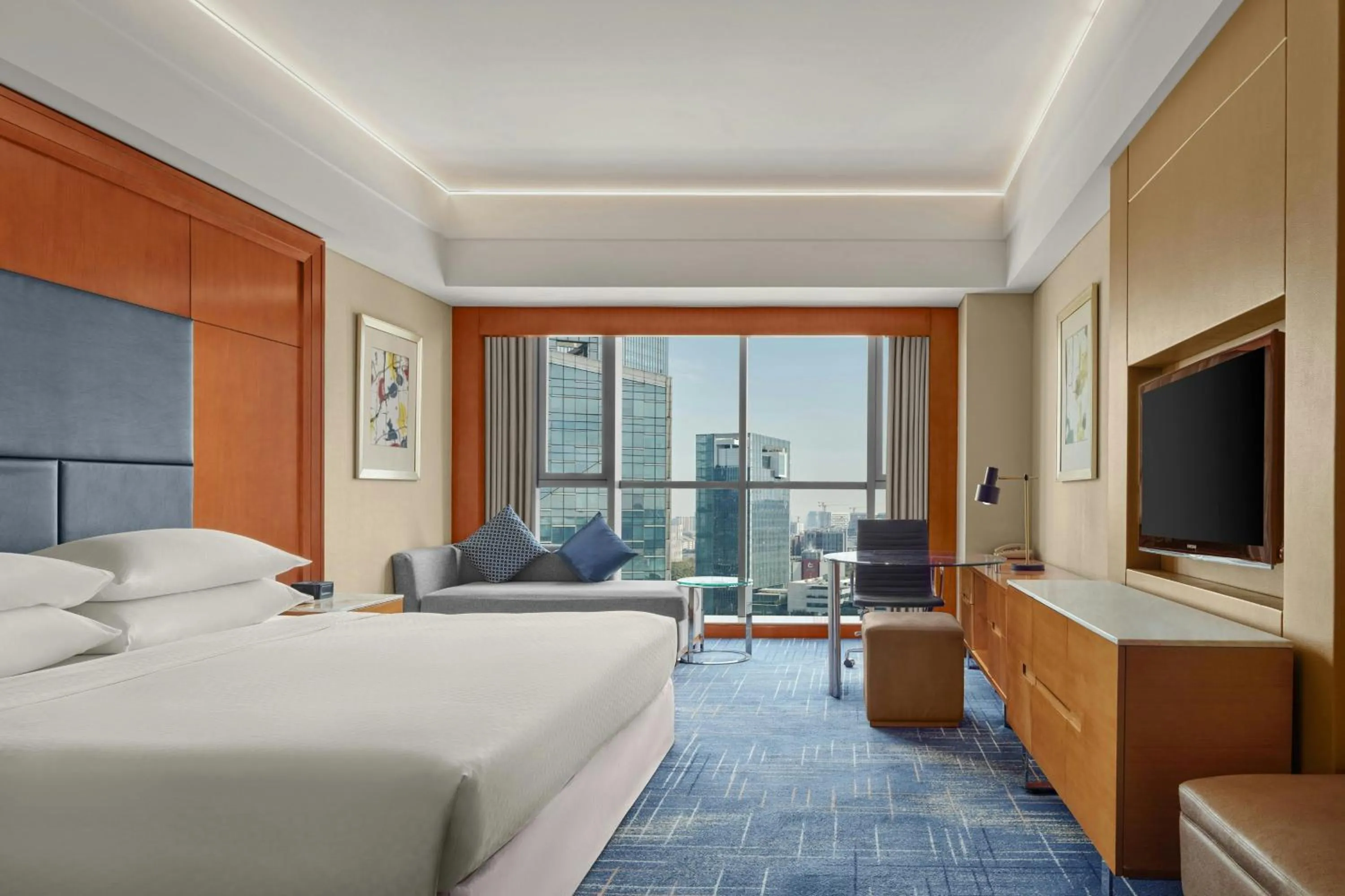 Photo of the whole room, Bed in Four Points by Sheraton Suzhou