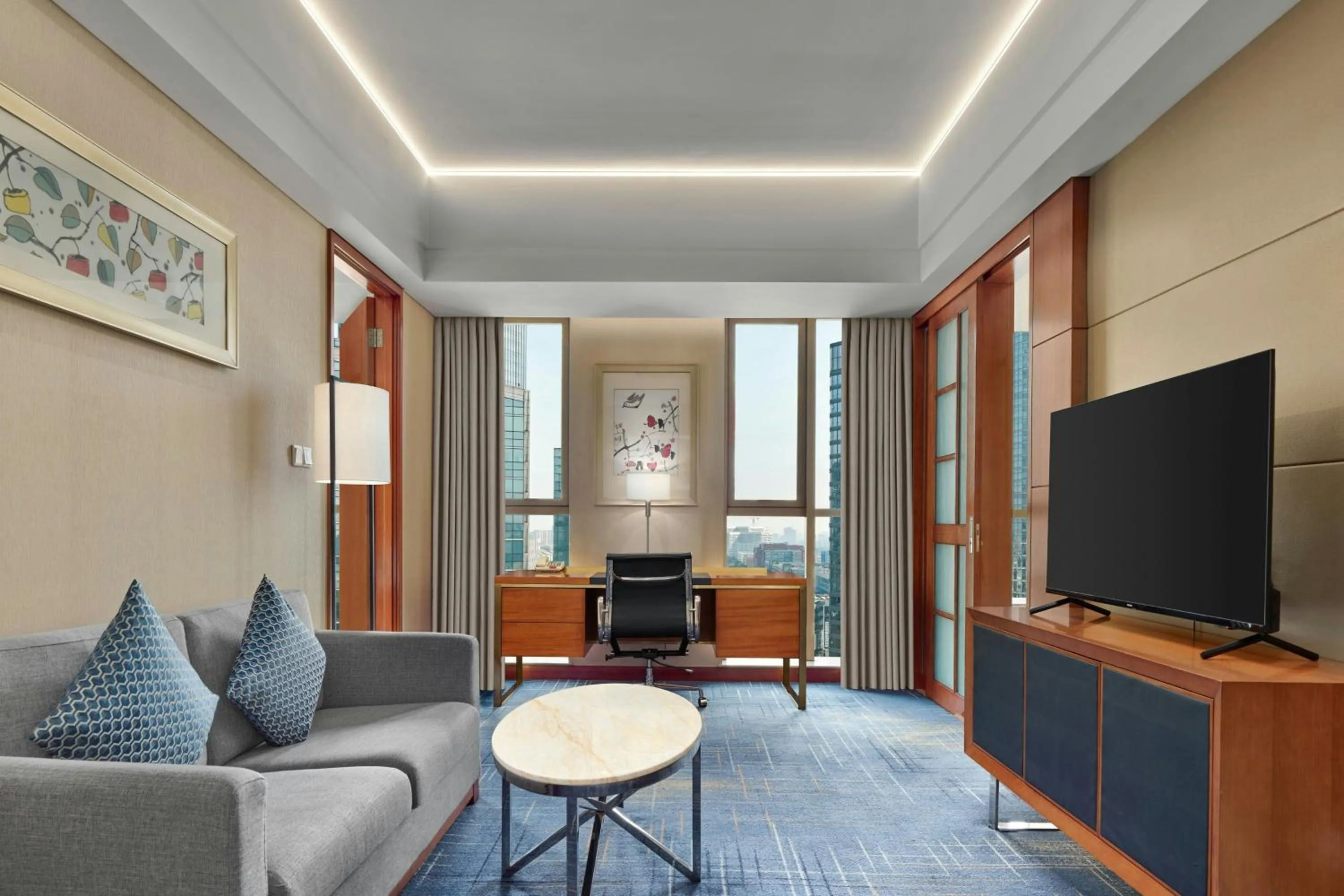 Living room in Four Points by Sheraton Suzhou