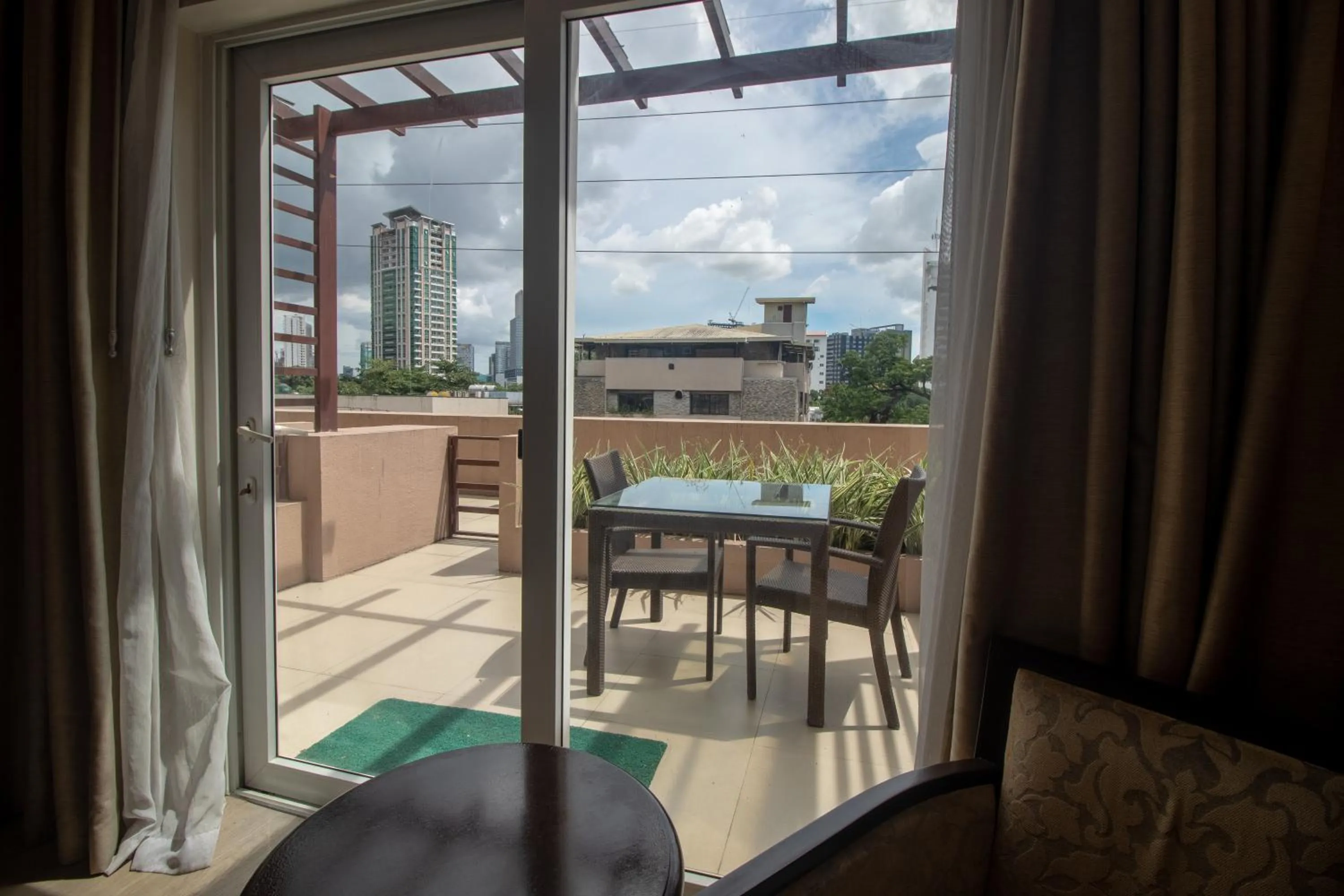 Balcony/Terrace in Harolds Hotel Cebu