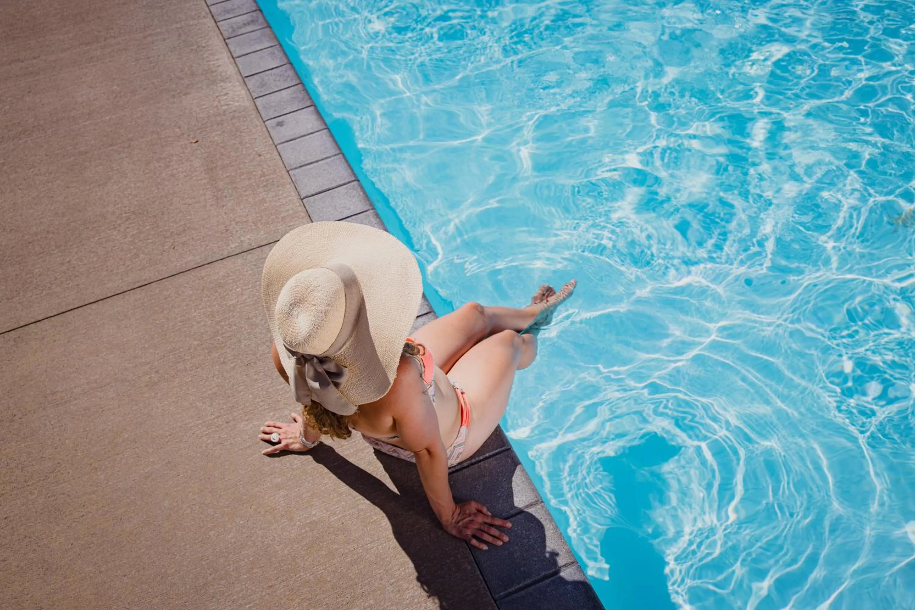 Swimming pool in Kennedy Park Resort Napier