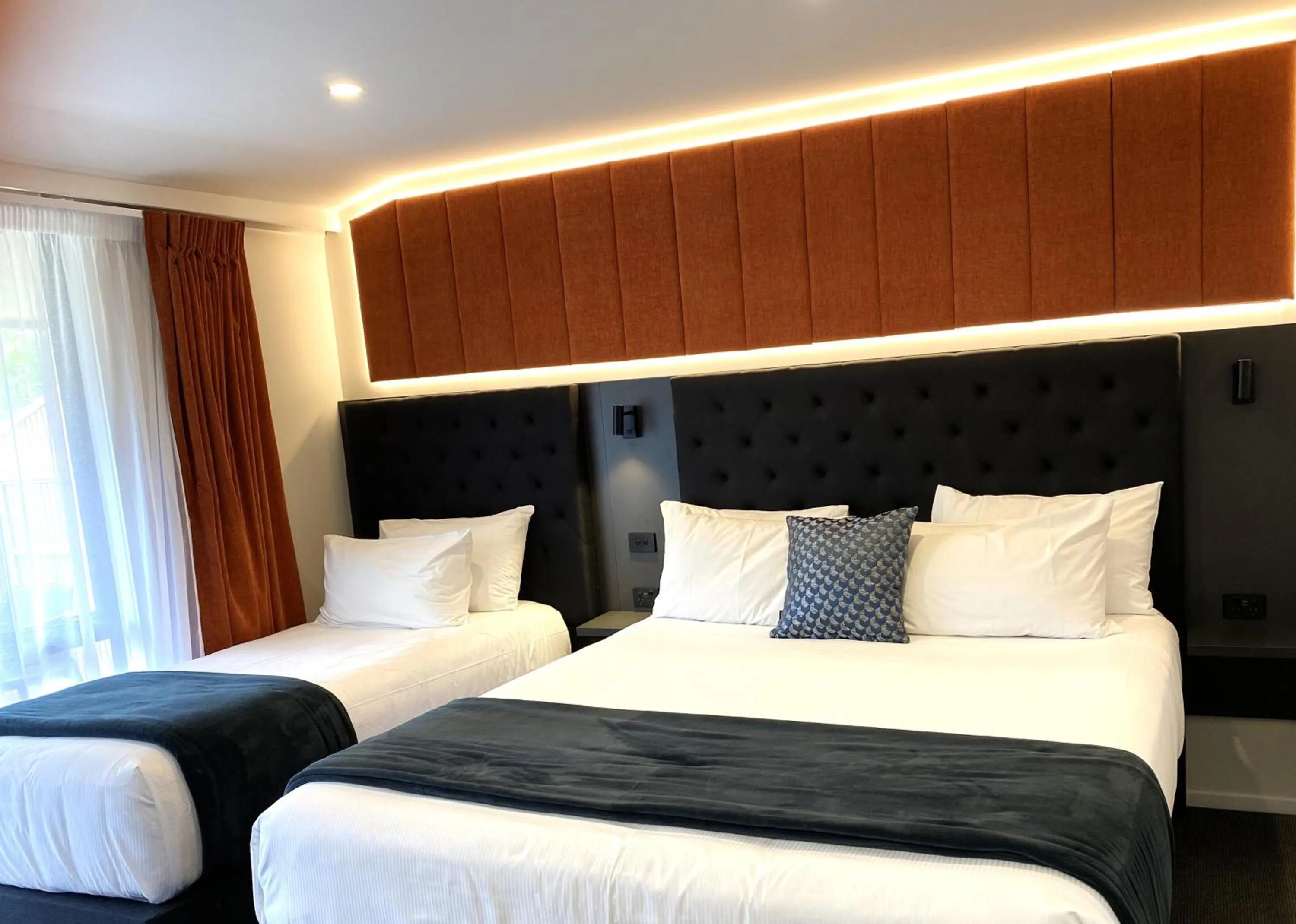 Bed in Kennedy Park Resort Napier