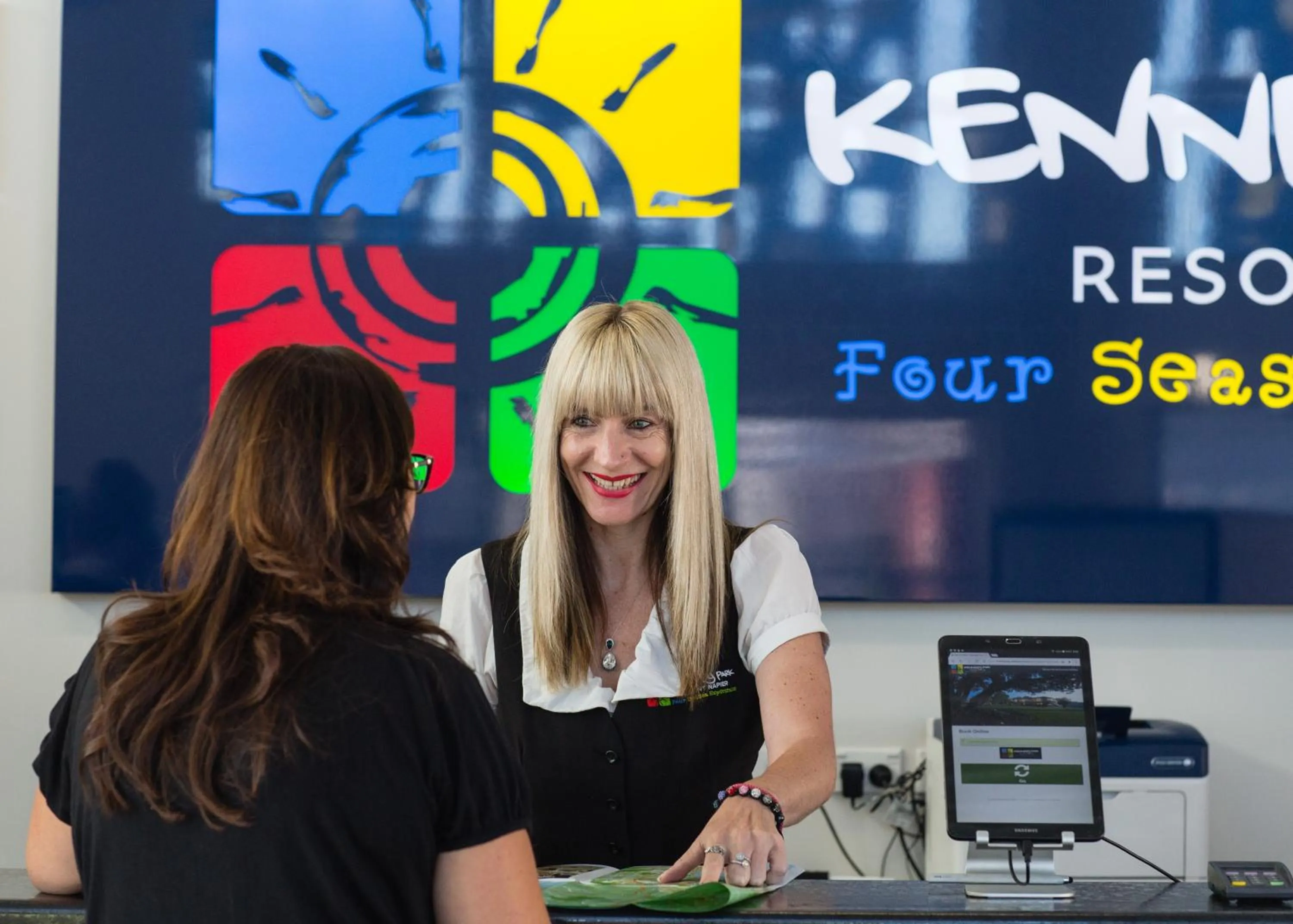 Lobby or reception in Kennedy Park Resort Napier
