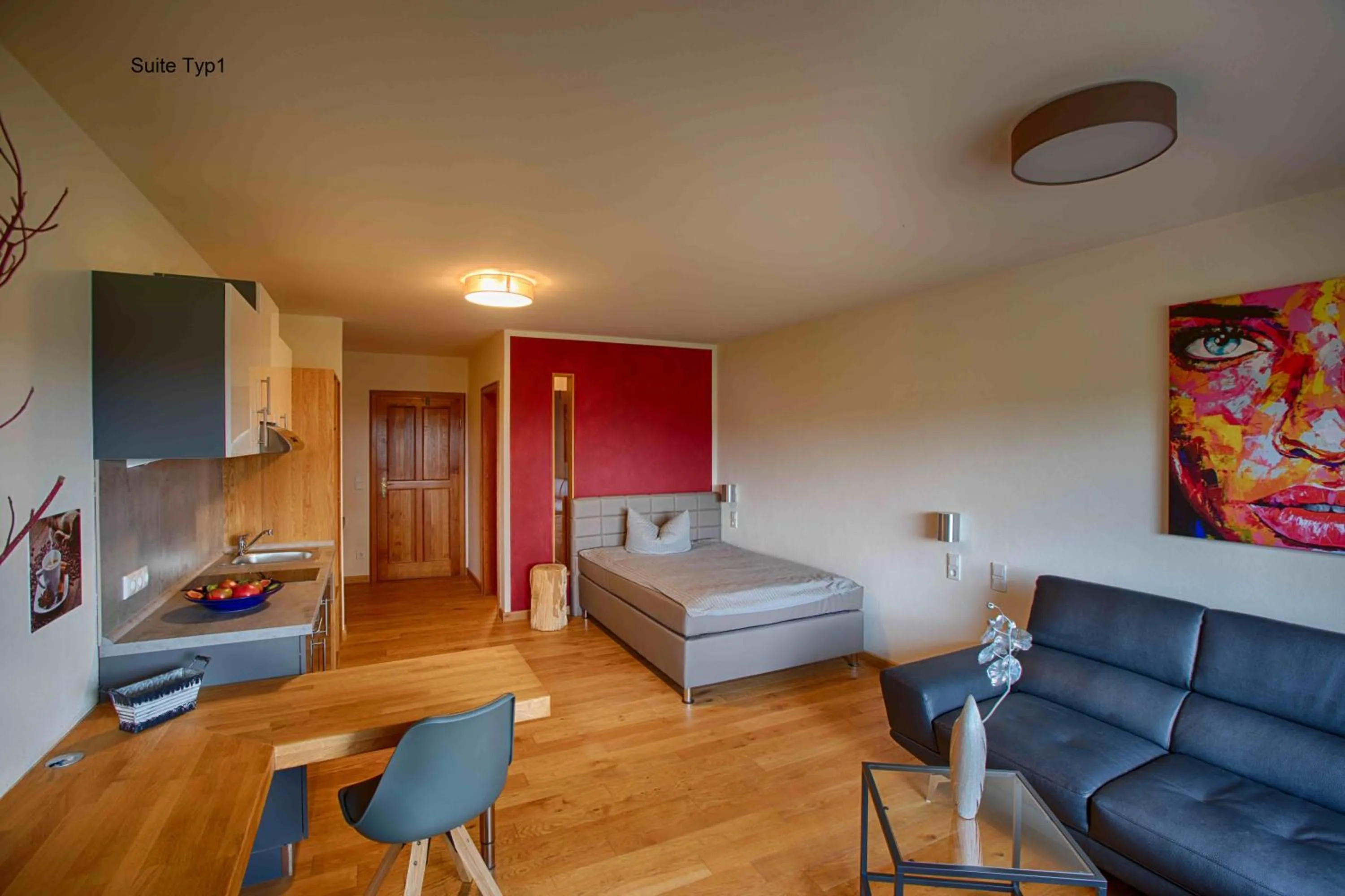 Photo of the whole room in Hofgut Held