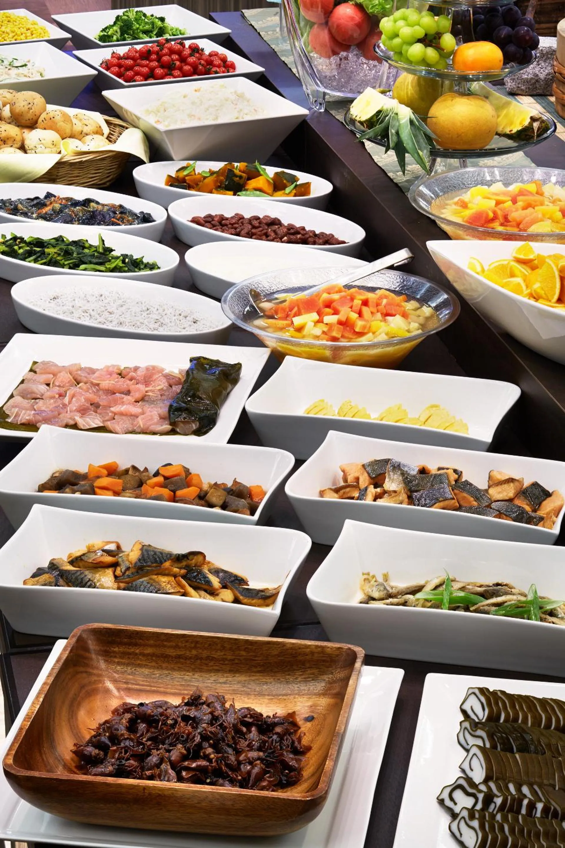 Food in Kintarou Onsen Hotel