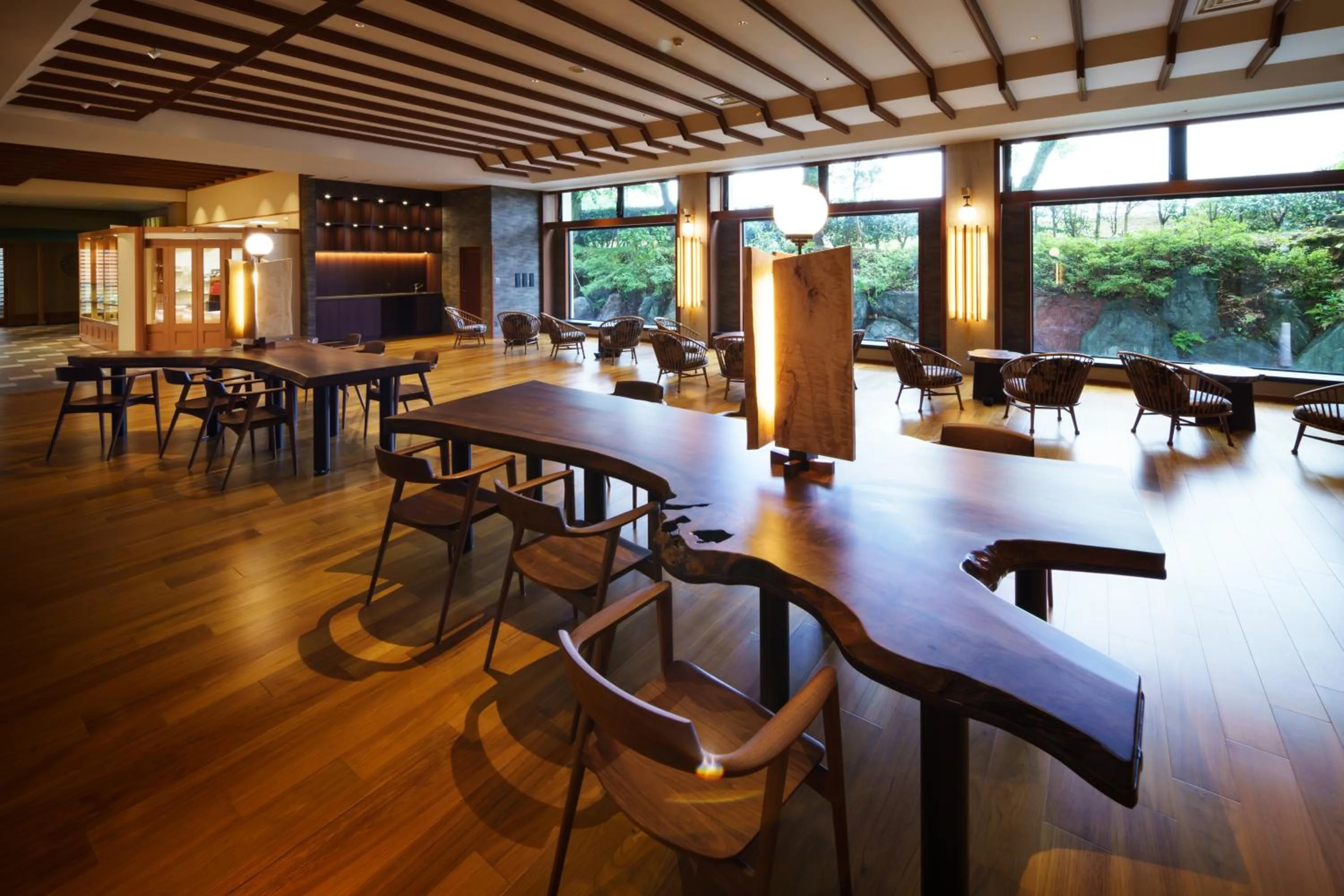Lounge or bar in Kintarou Onsen Hotel