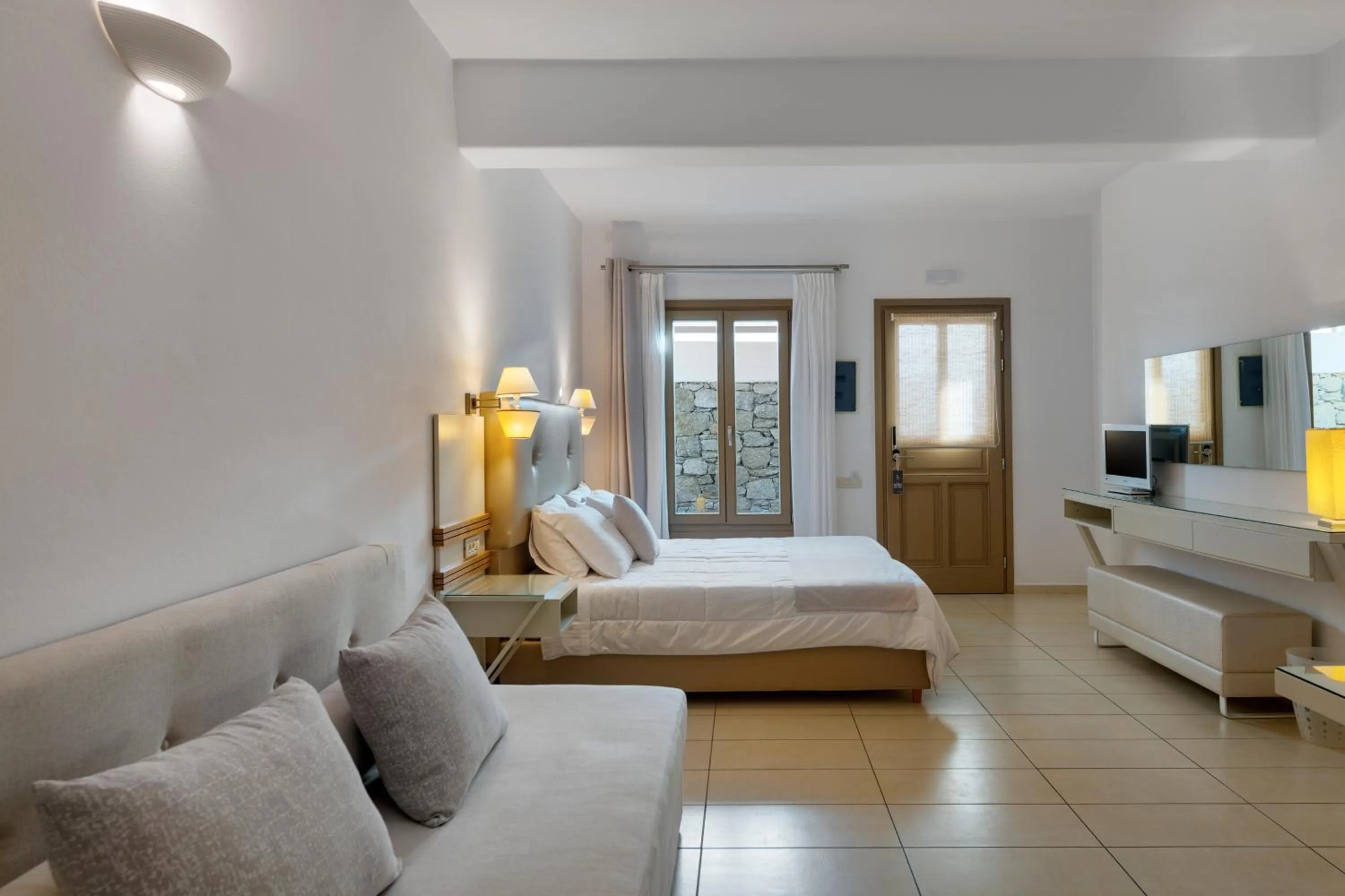 Bed in Lithos by Spyros & Flora