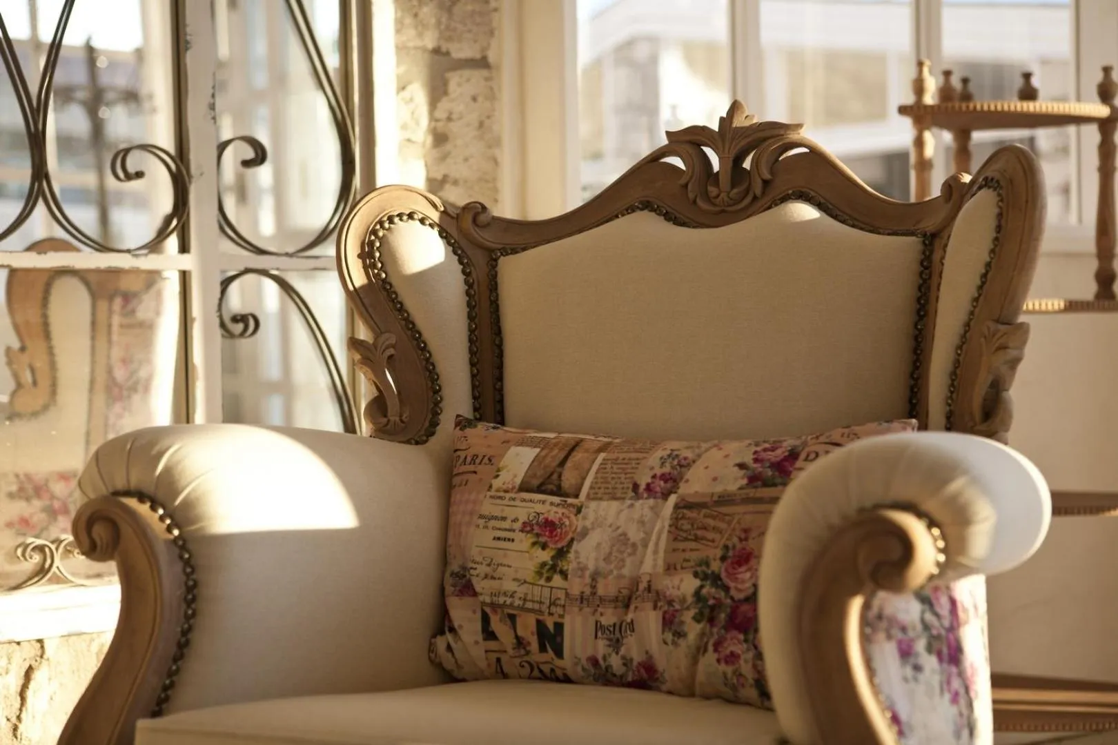 Decorative detail, Seating Area in Hane Alaçatı Boutique Hotel