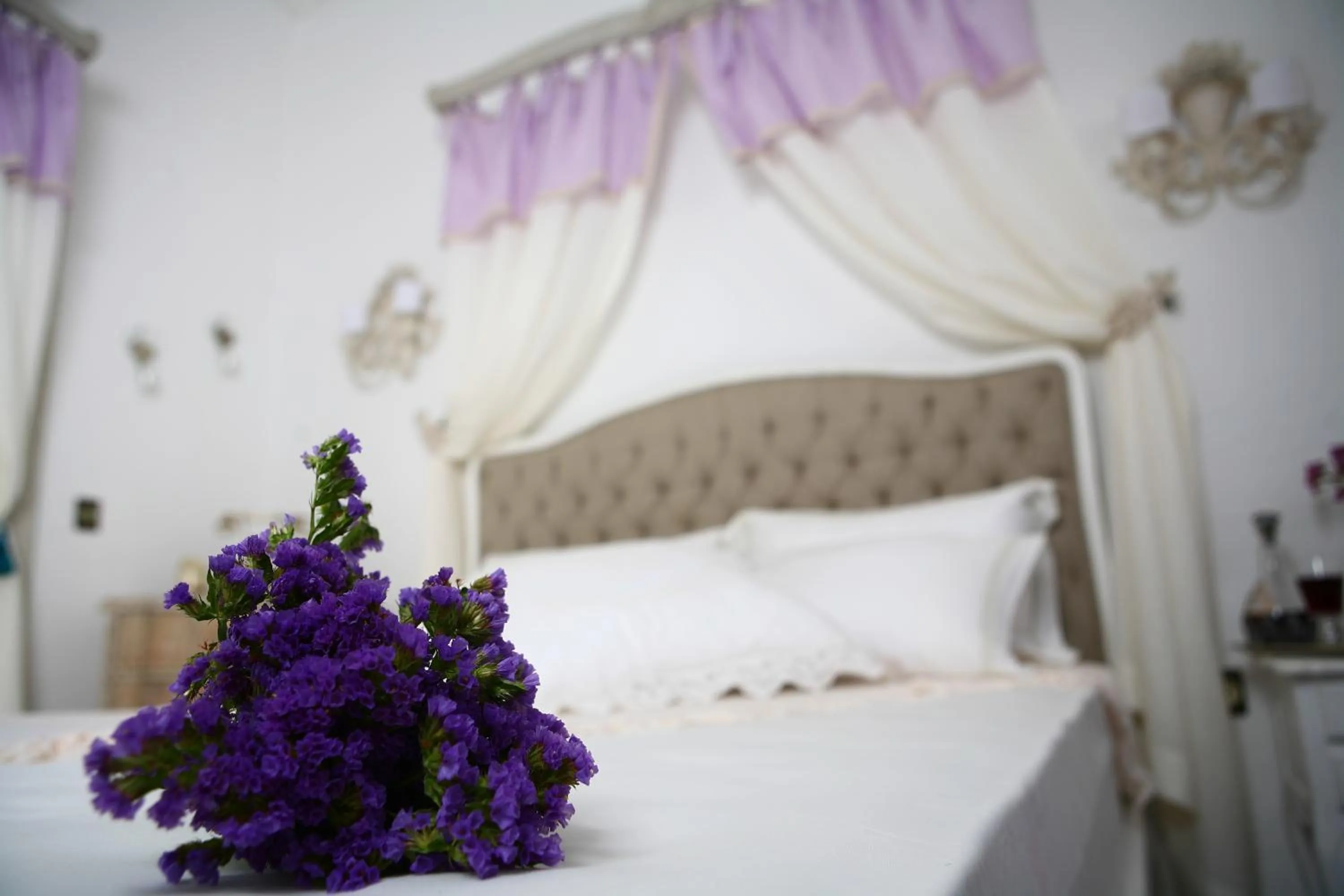 Bed in Hane Alaçatı Boutique Hotel