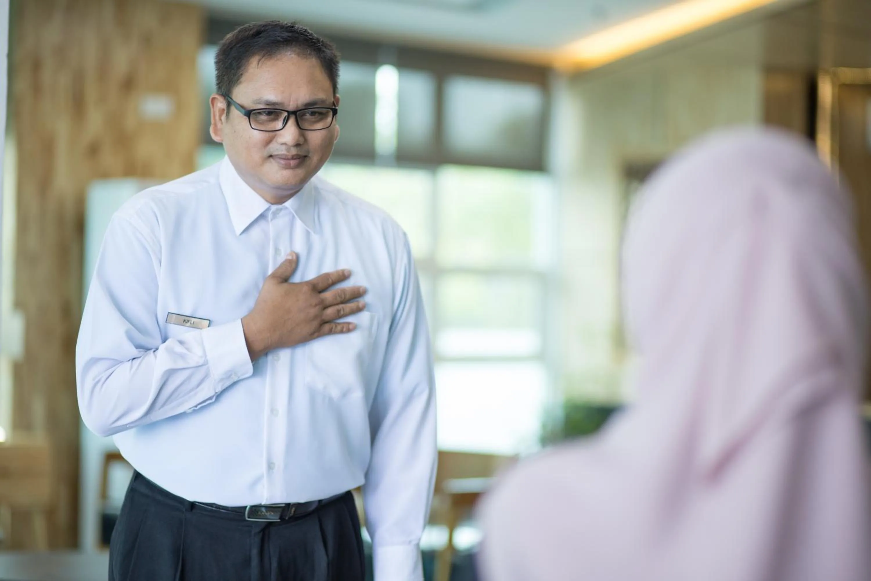 Property building in Hotel Adya Express Chenang