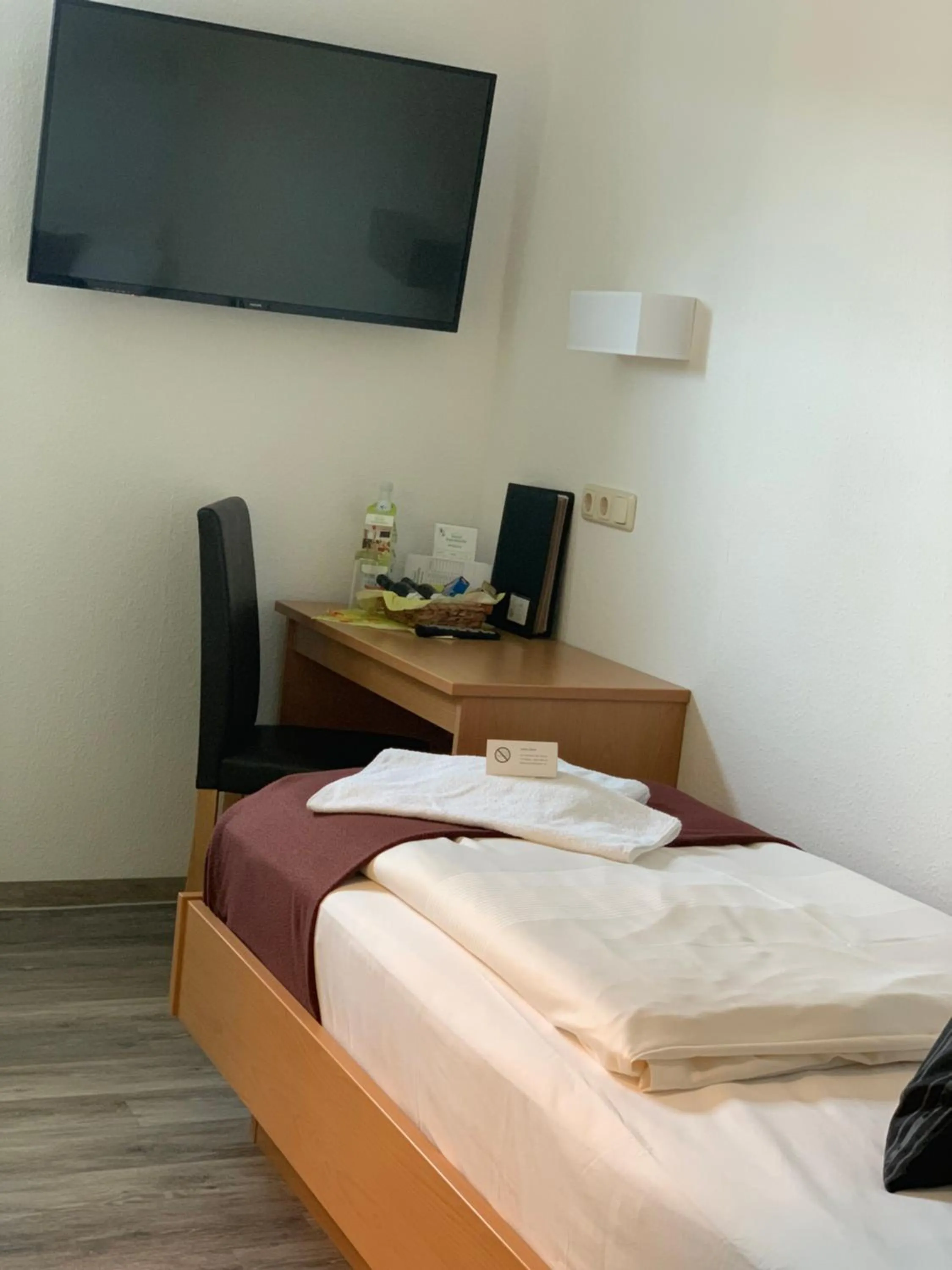 Decorative detail, Bed in Hotel Bannewitz B&B