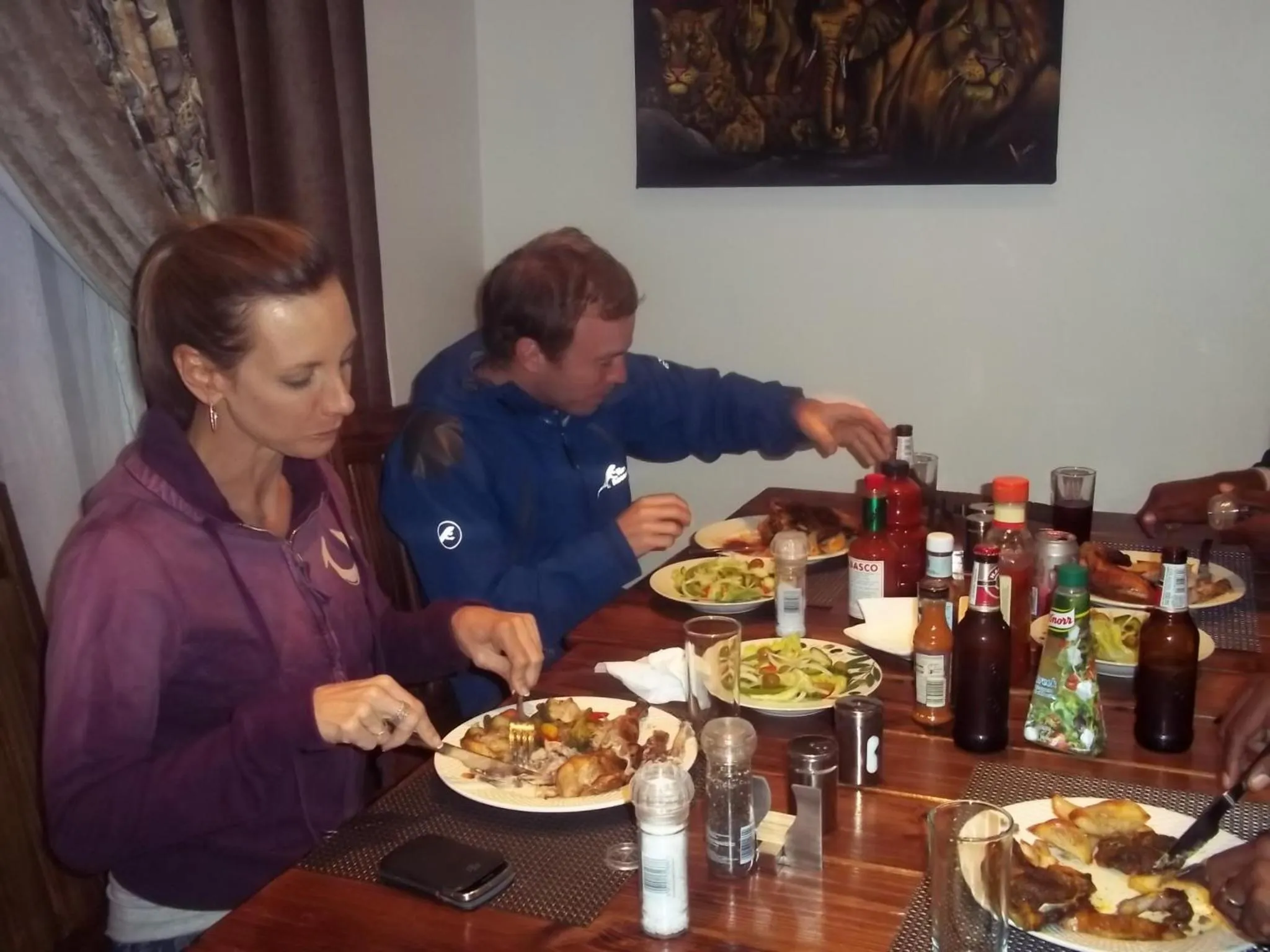 group of guests in Big Five Guest House