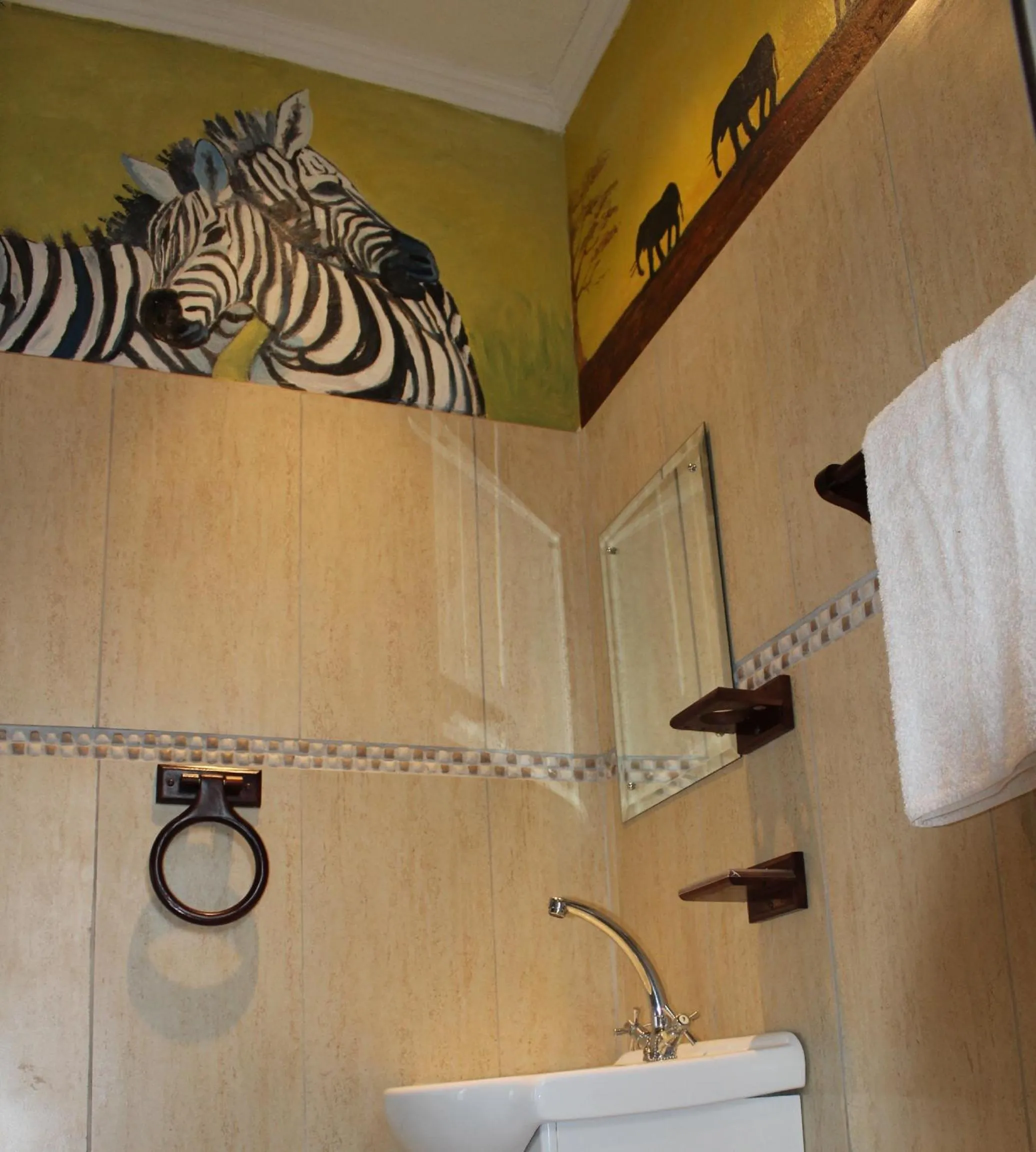 Bathroom in Big Five Guest House