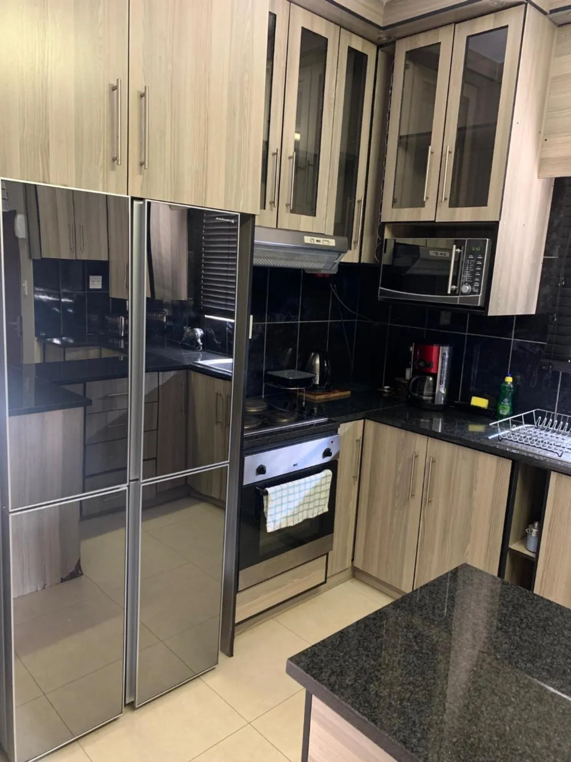 Kitchen or kitchenette in Big Five Guest House