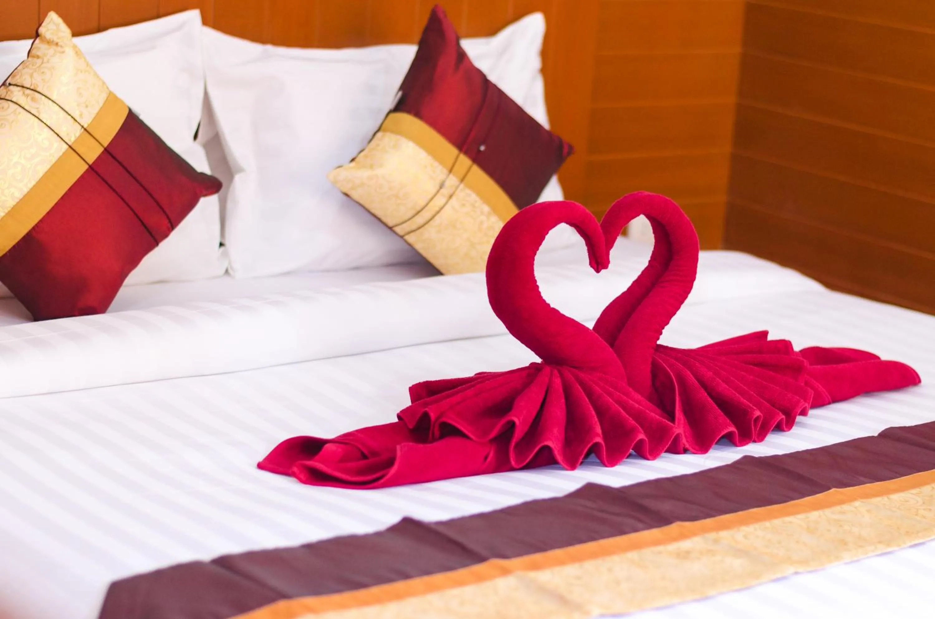 Bed in Sleep In Lanta Resort