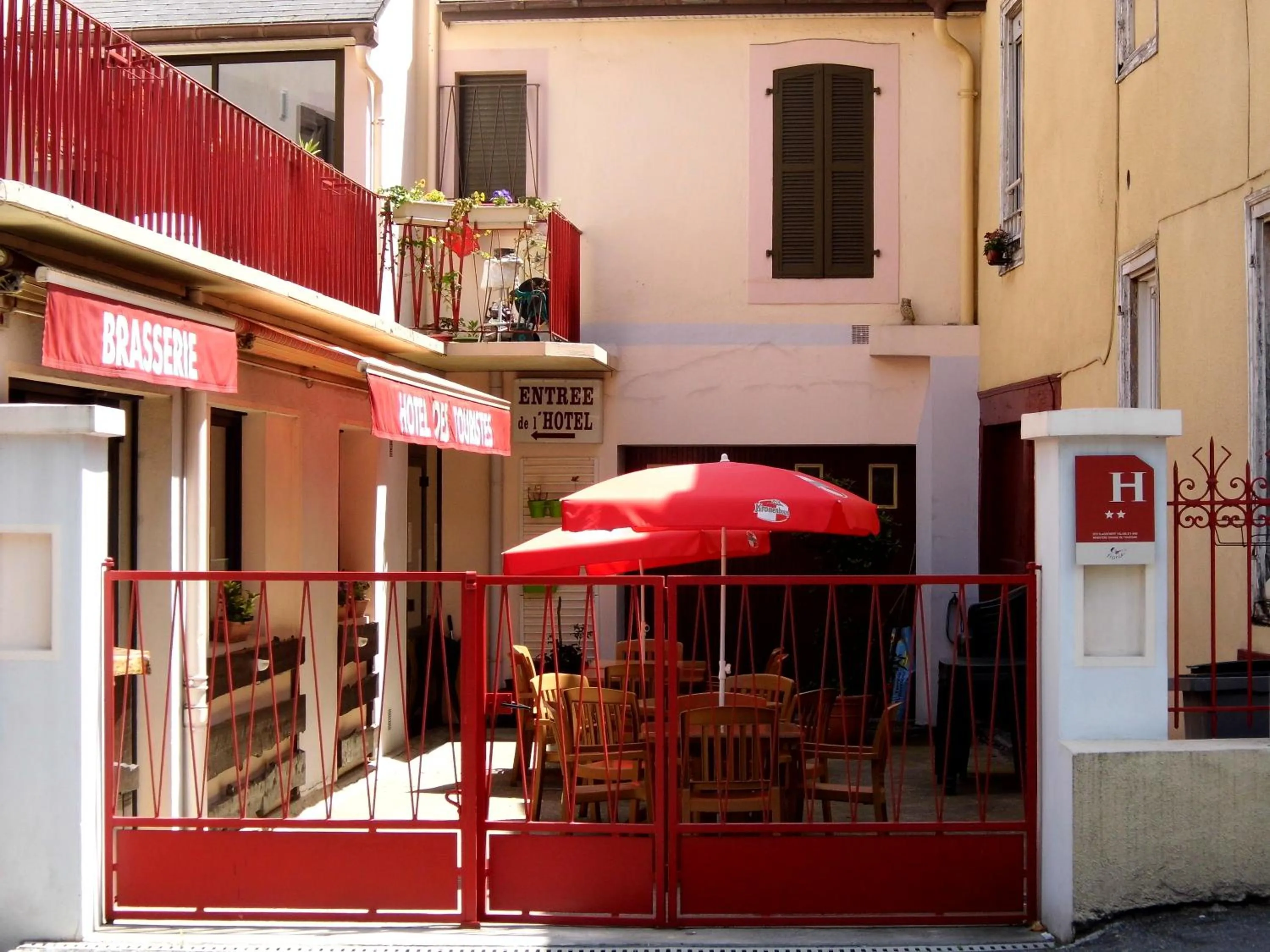 Balcony/Terrace in Résidence des Touristes