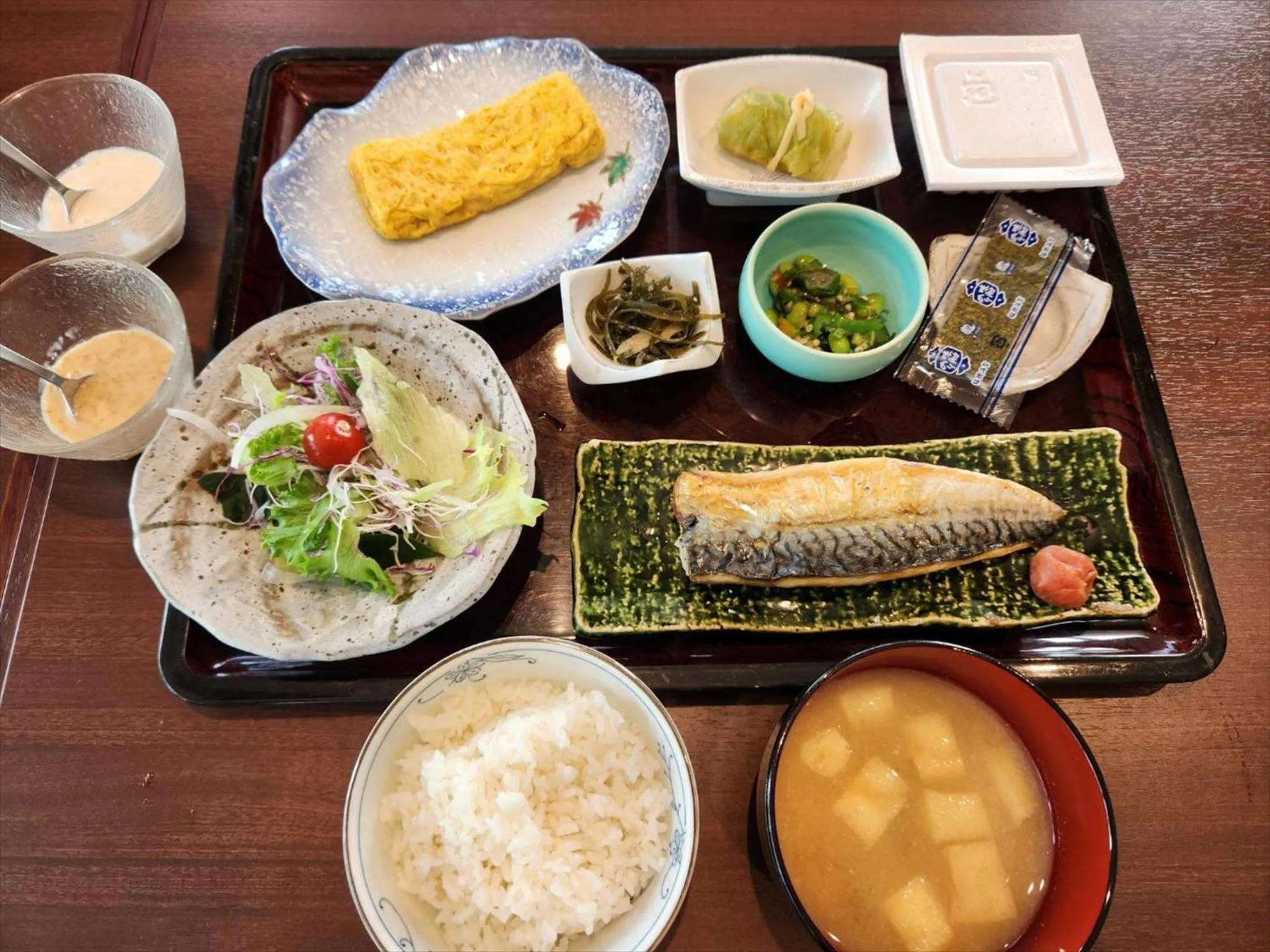 Asian breakfast in Lit Hotel NAKIJIN