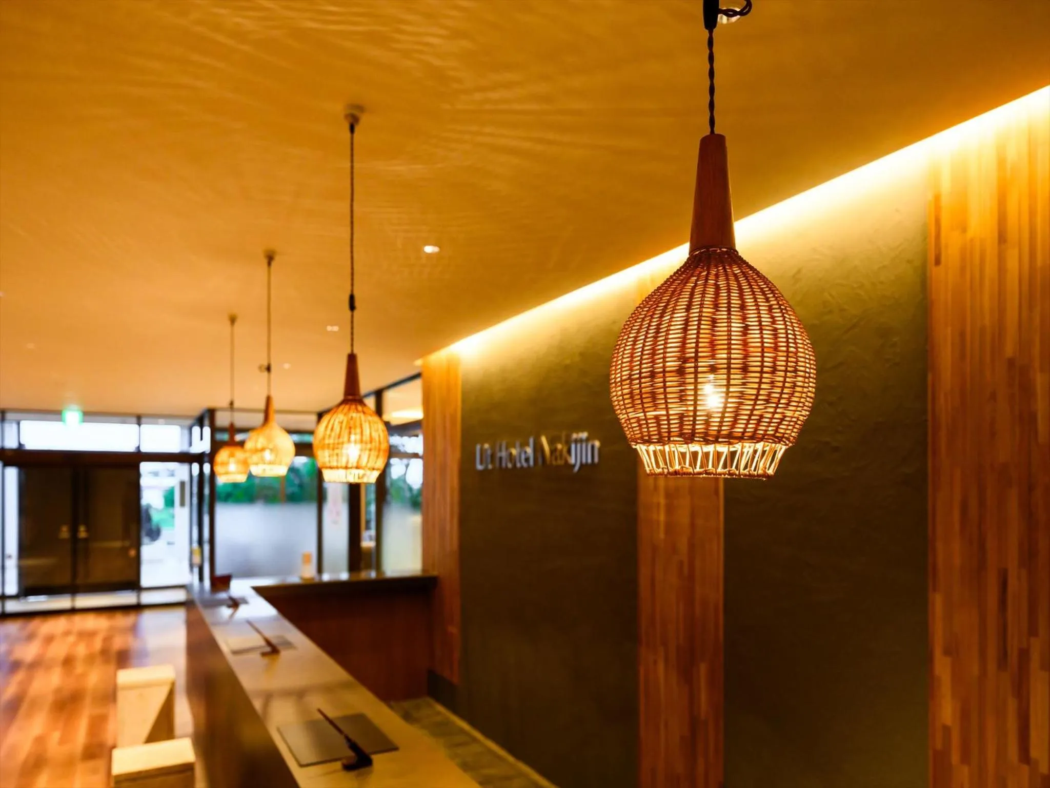 Lobby or reception in Lit Hotel NAKIJIN