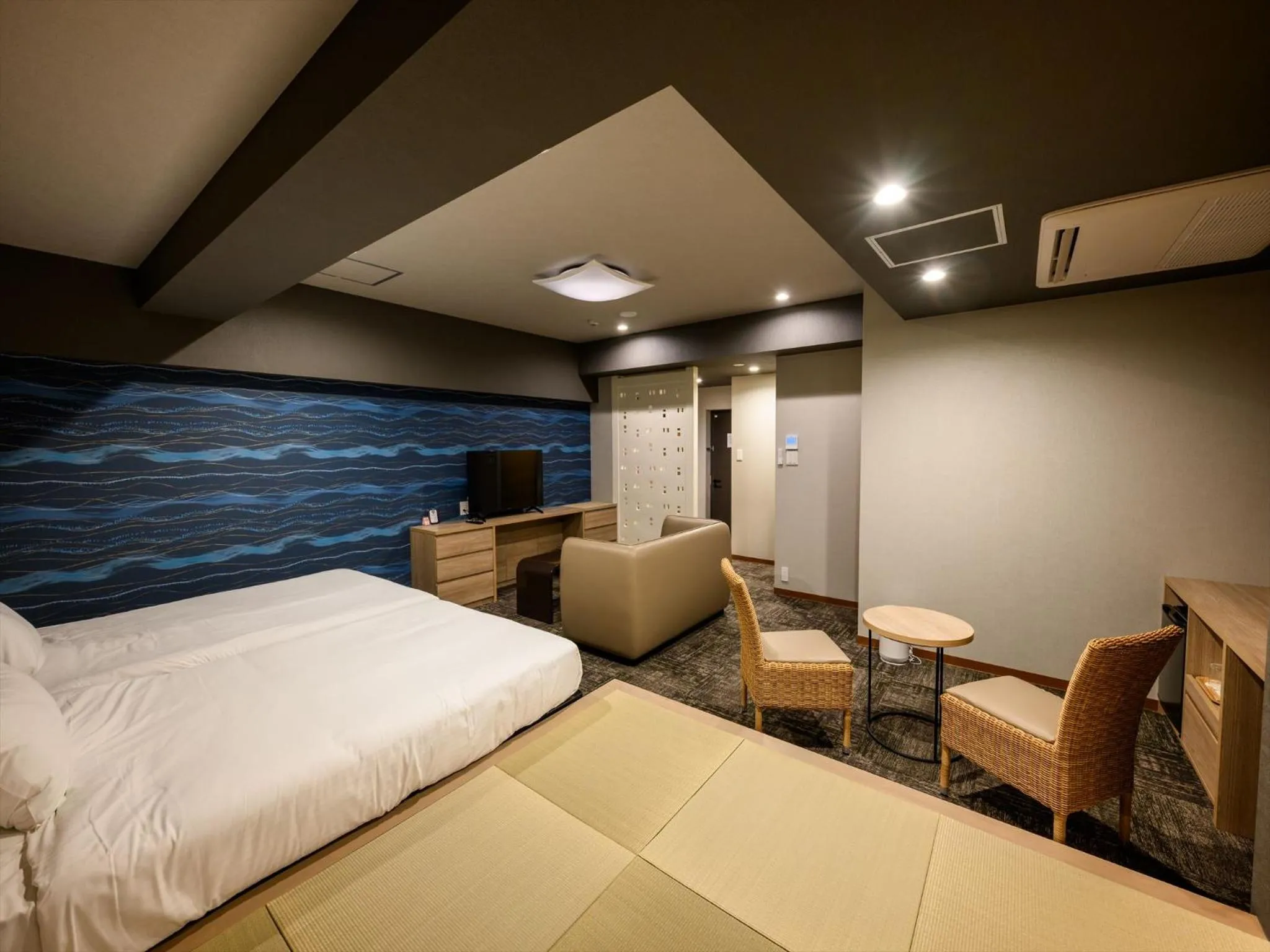 Bed in Lit Hotel NAKIJIN