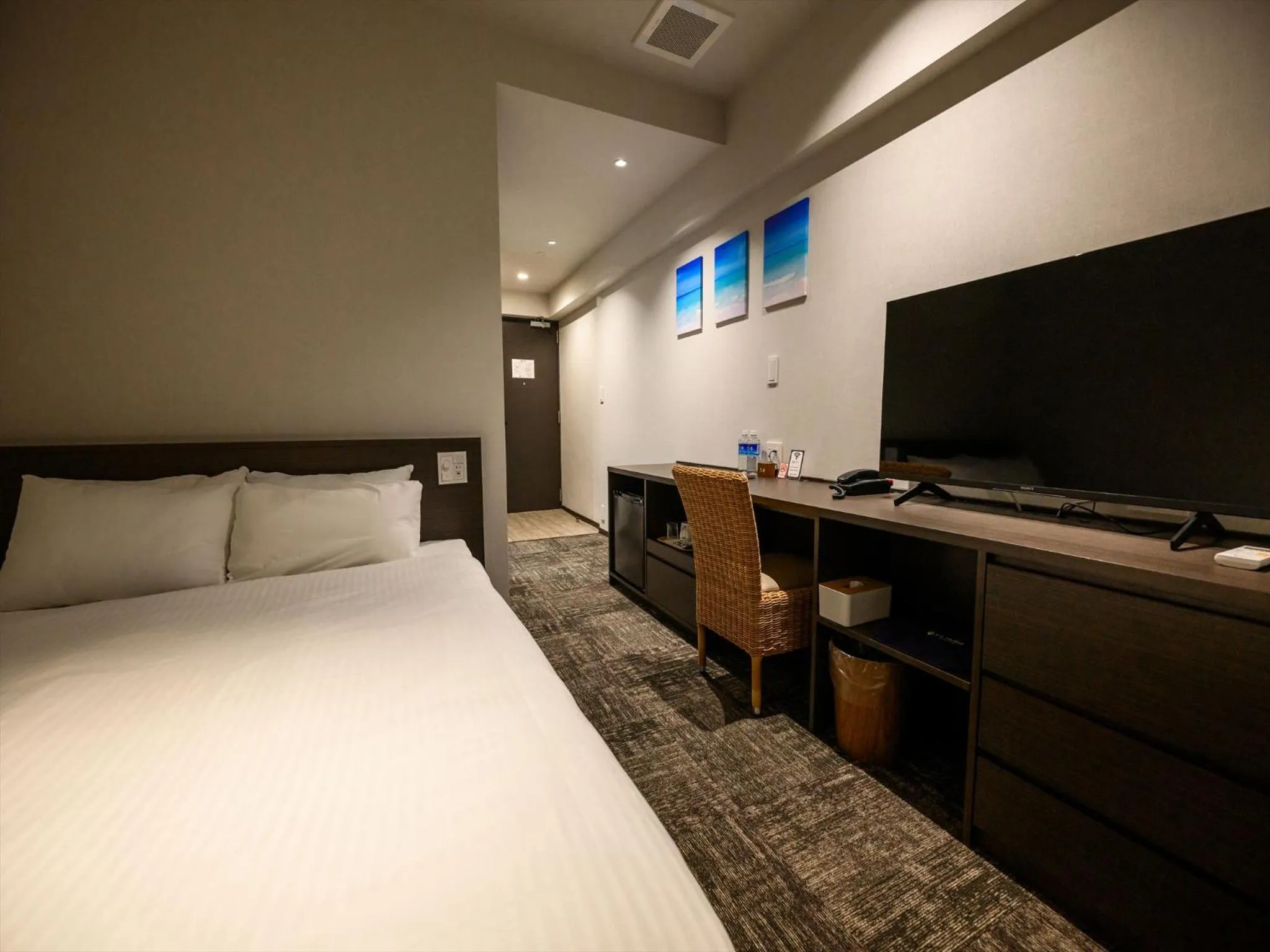 Bed in Lit Hotel NAKIJIN