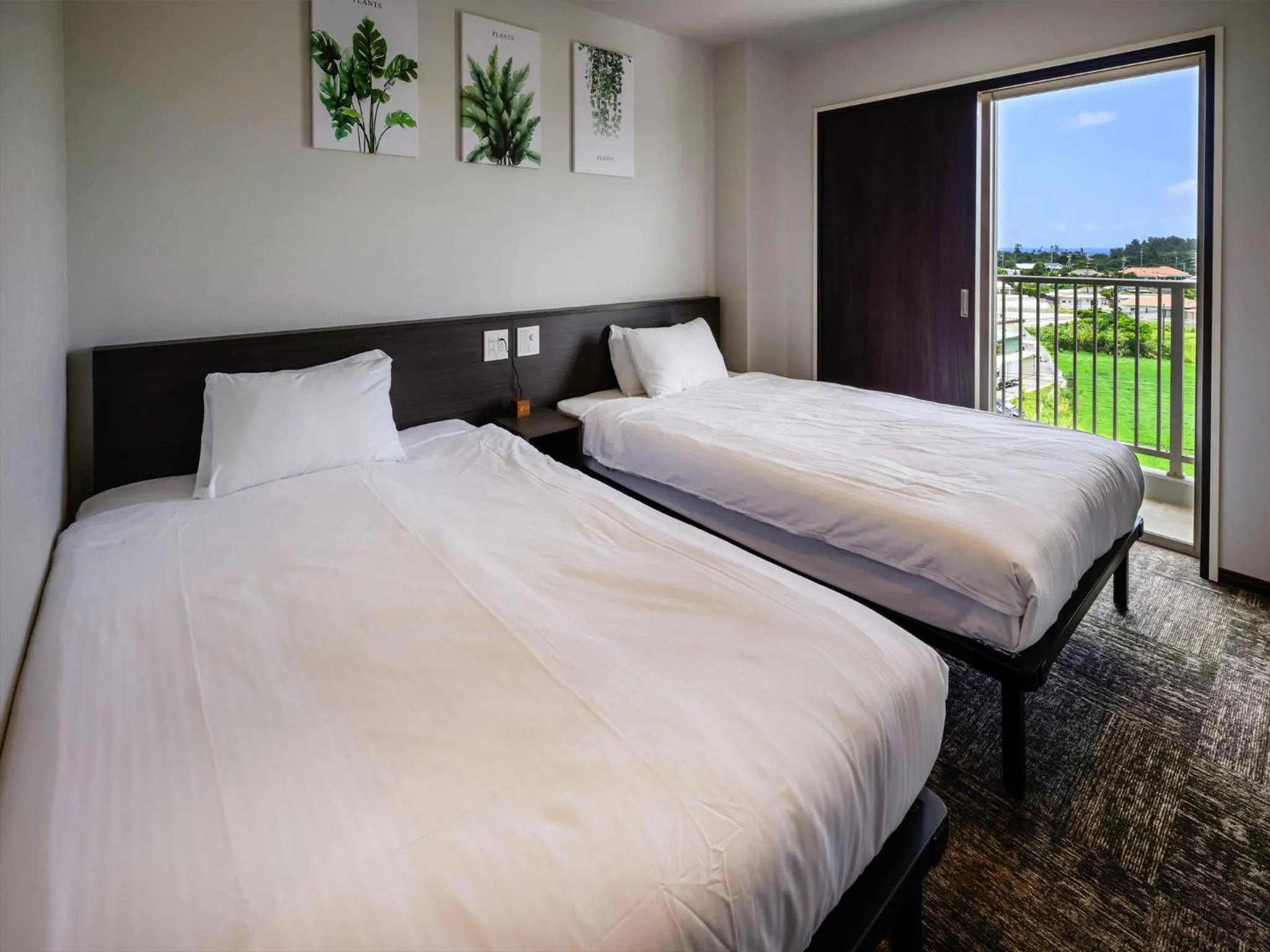 Bed in Lit Hotel NAKIJIN