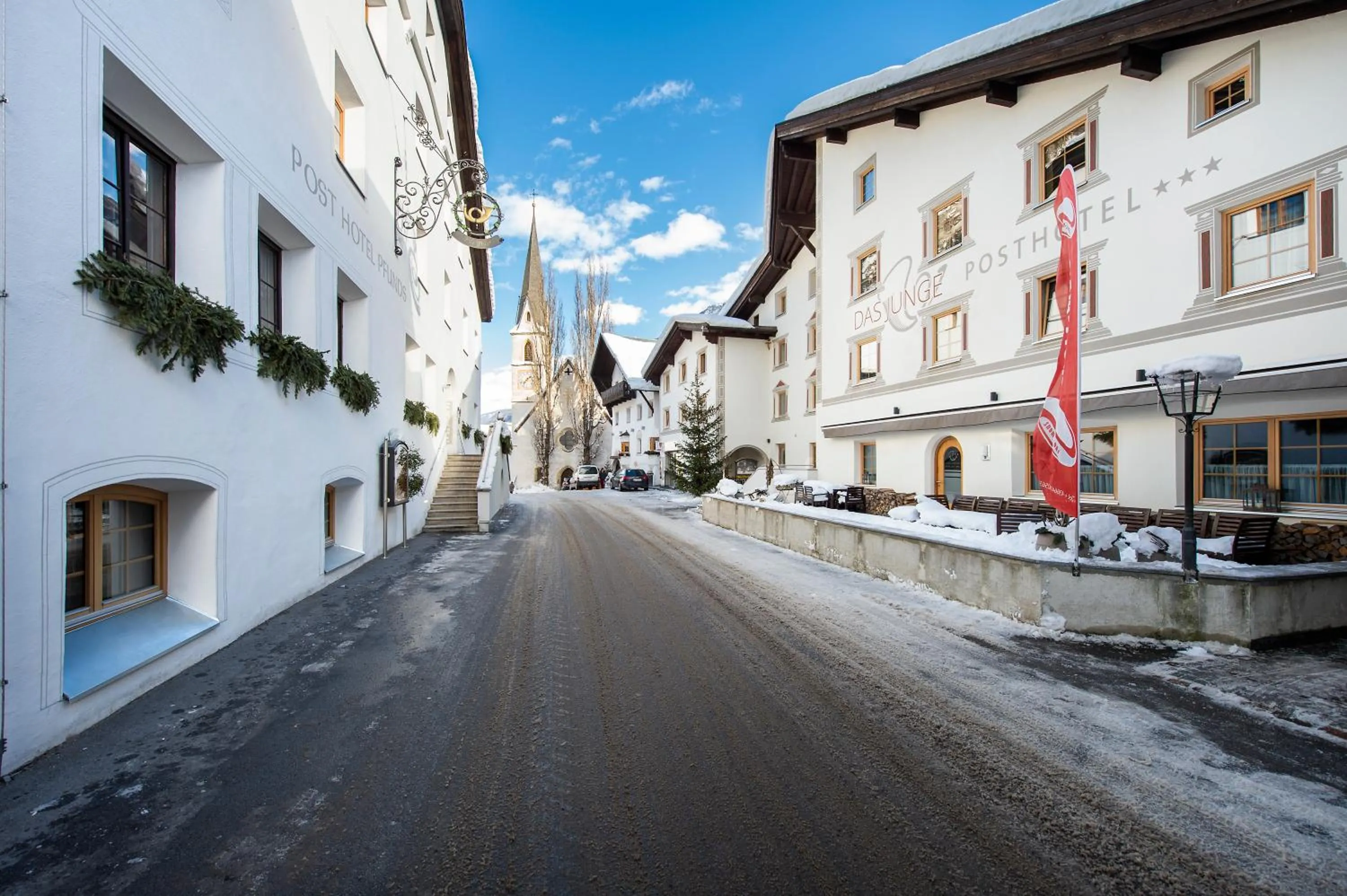 Street view in Posthotel Pfunds