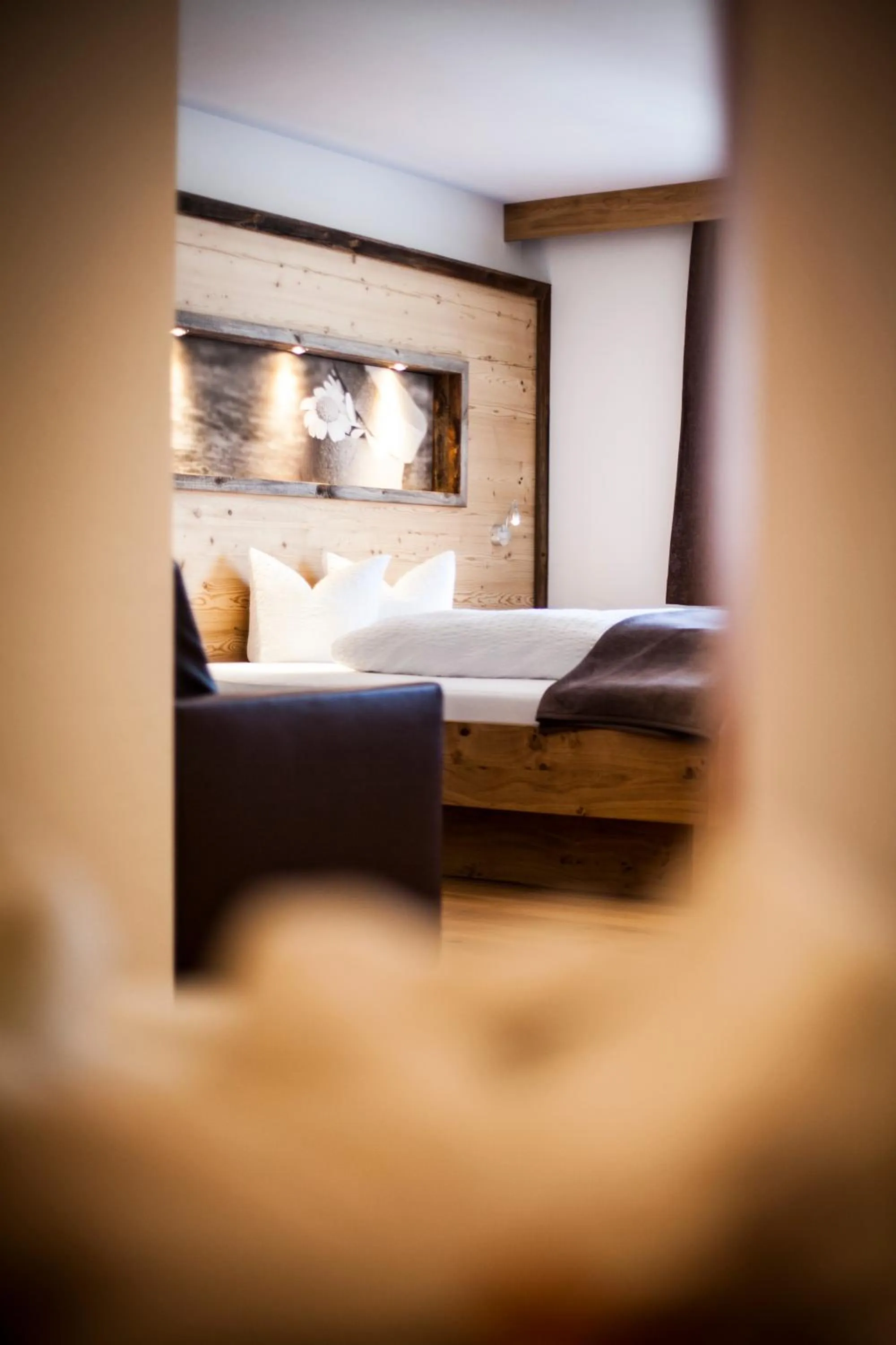 Bed in Posthotel Pfunds