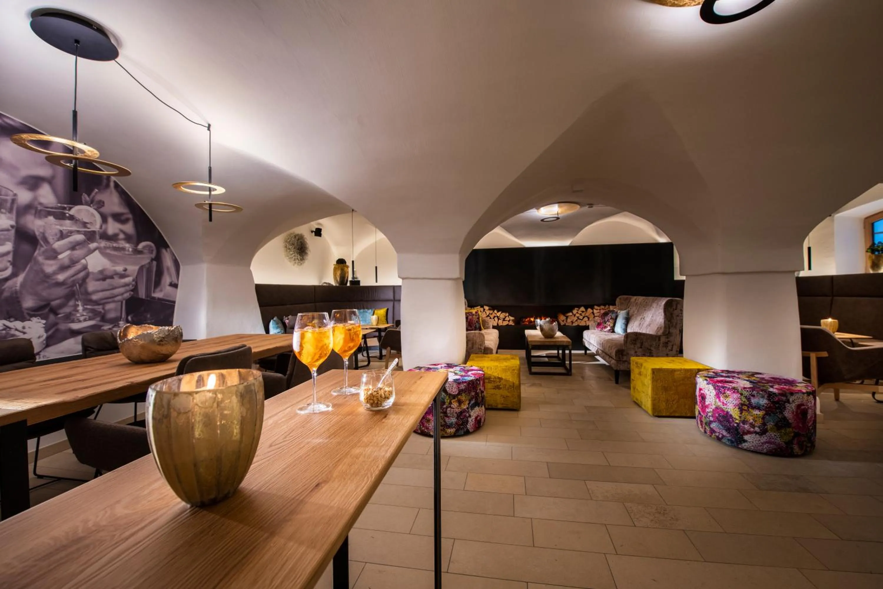 Lounge or bar in Posthotel Pfunds