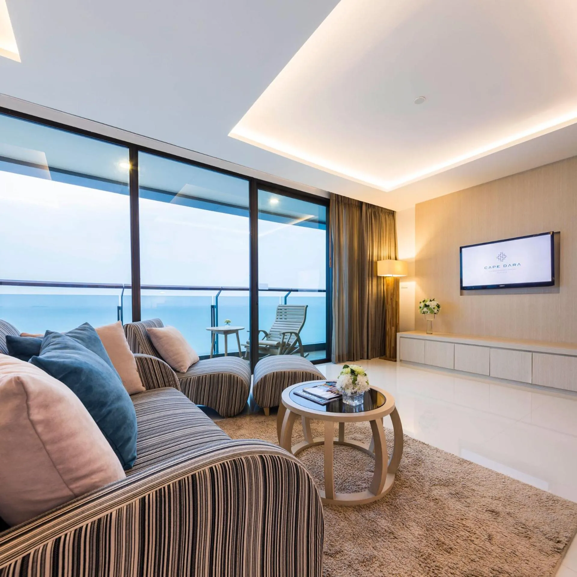 Living room in Cape Dara Resort