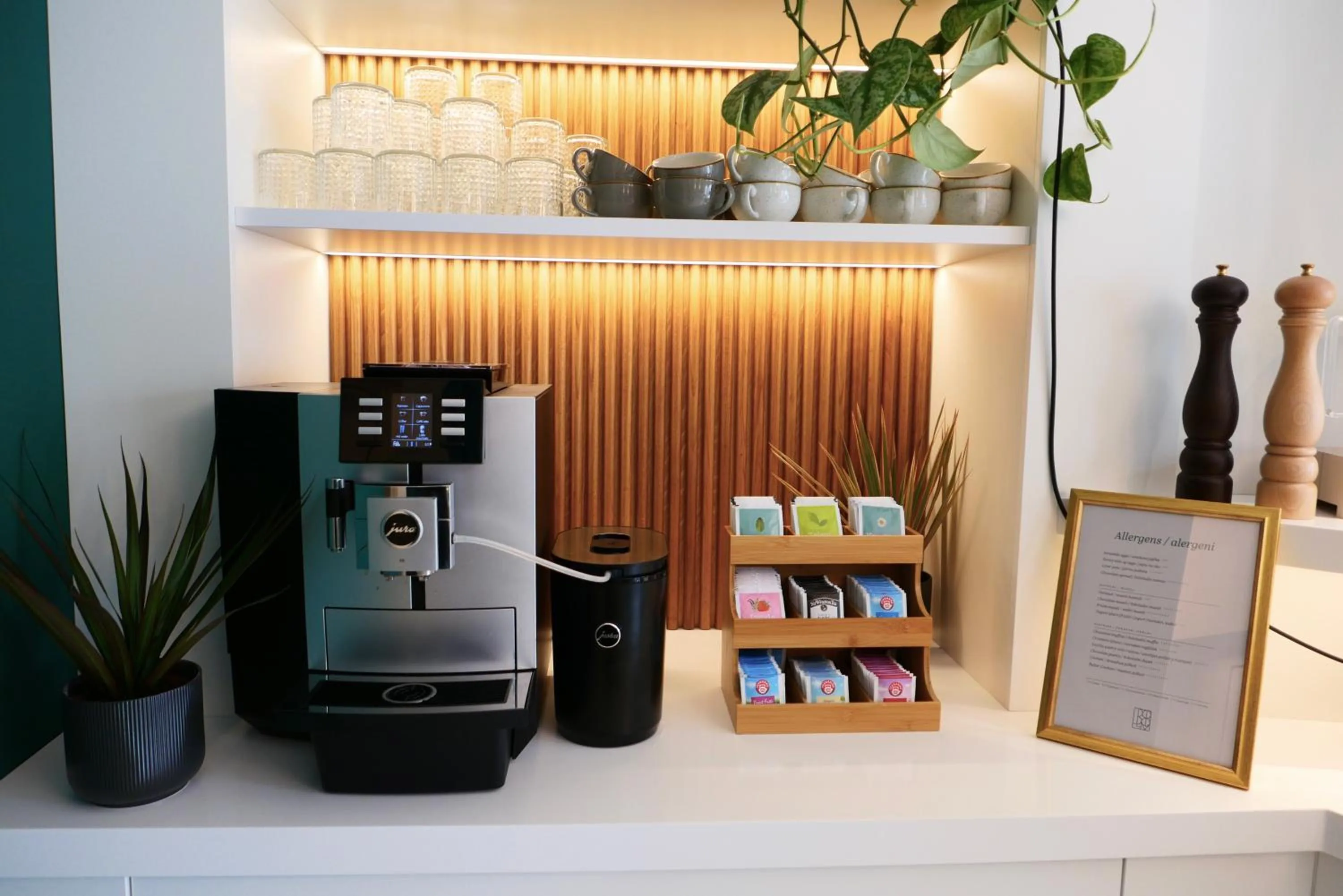 Coffee/tea facilities in Adora Hotel