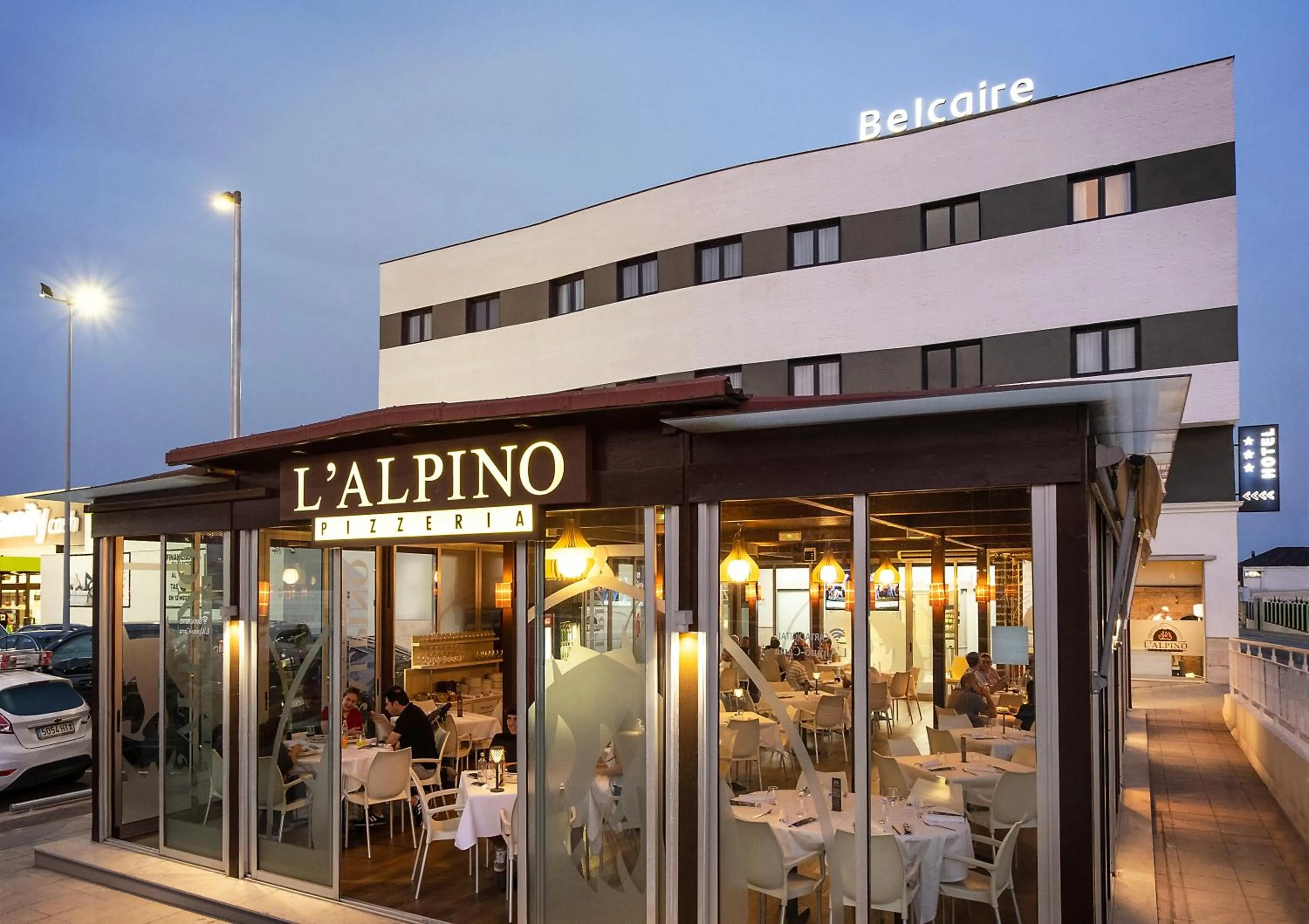 Property building in Hotel Belcaire