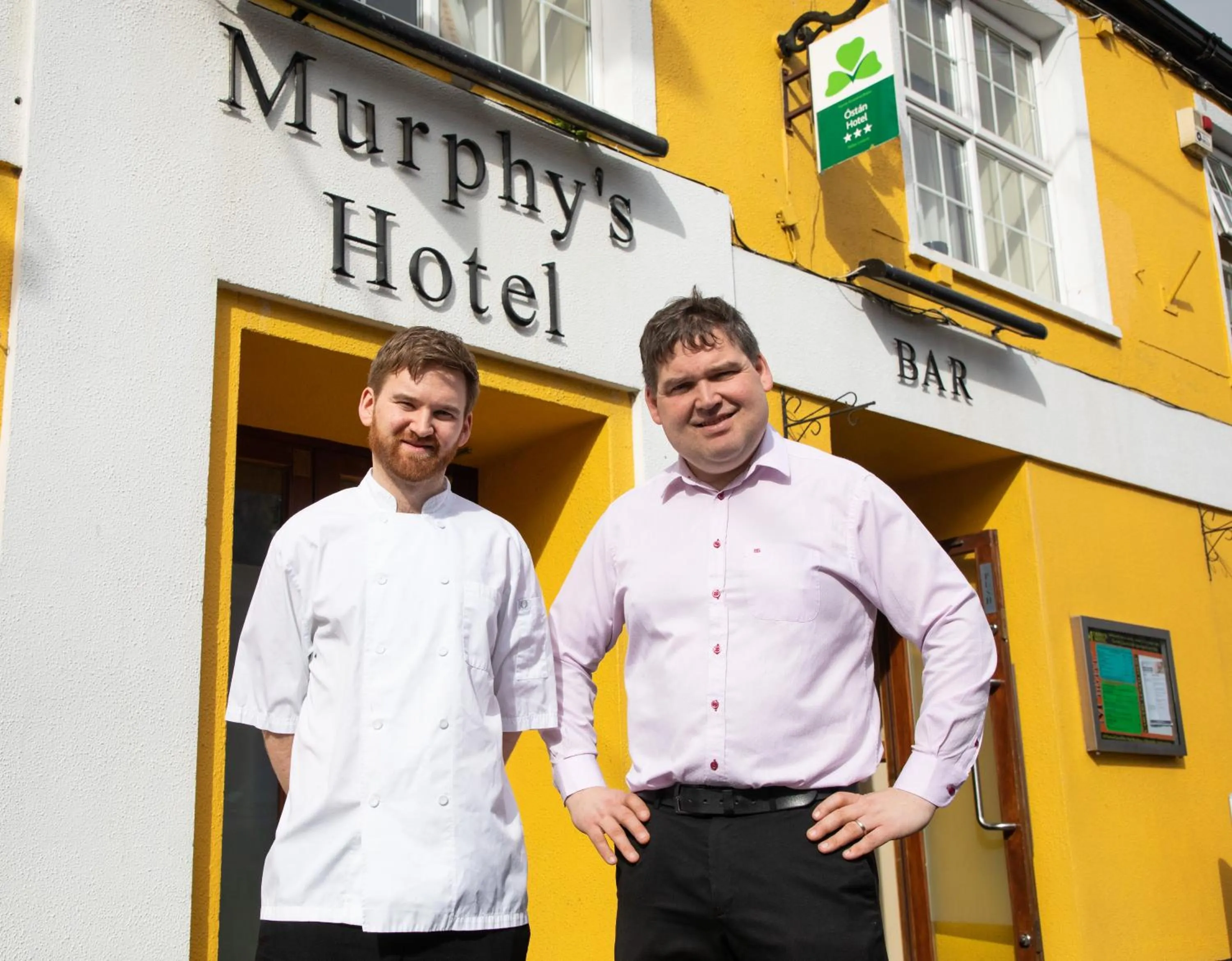 Staff in Murphy's Hotel