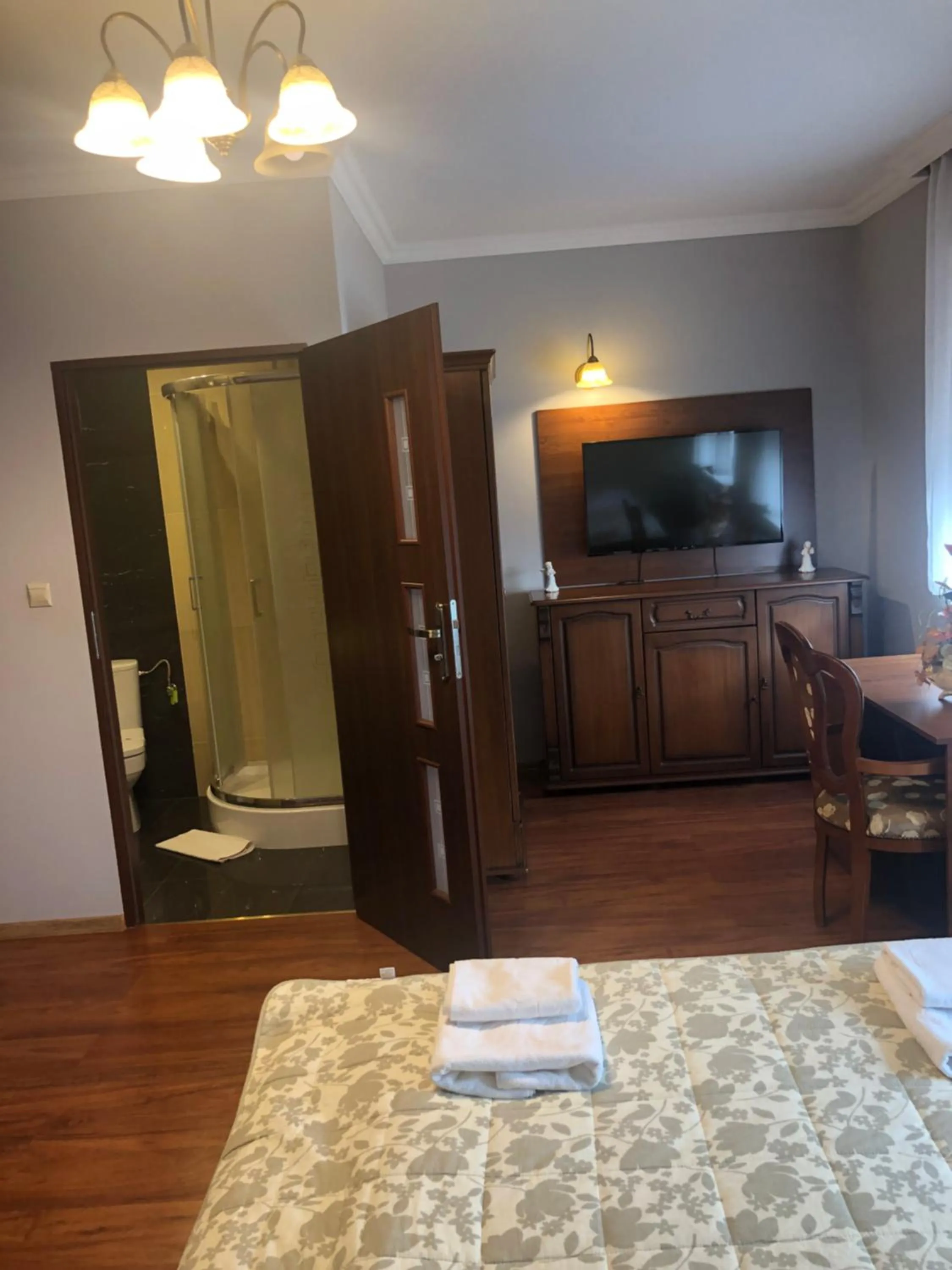 Bed in Hotel Arkadia