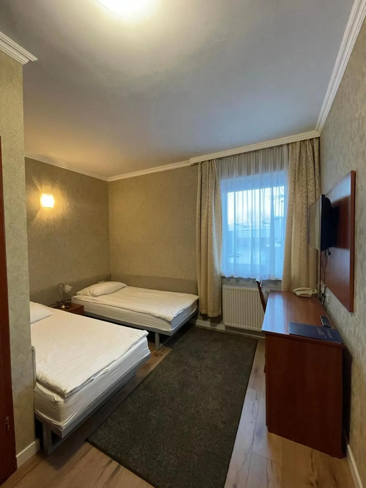 Bed in Hotel Arkadia