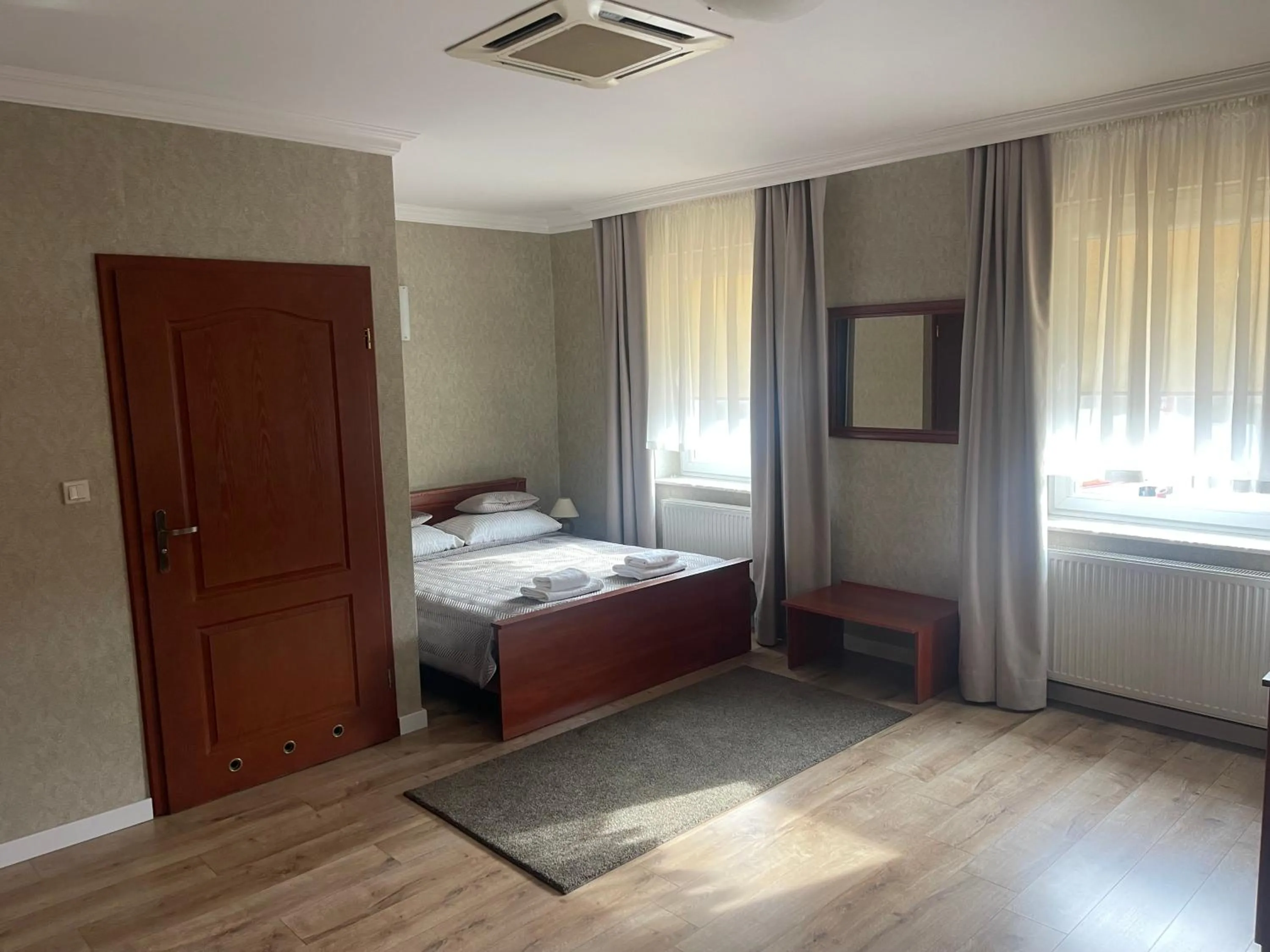 Bed in Hotel Arkadia