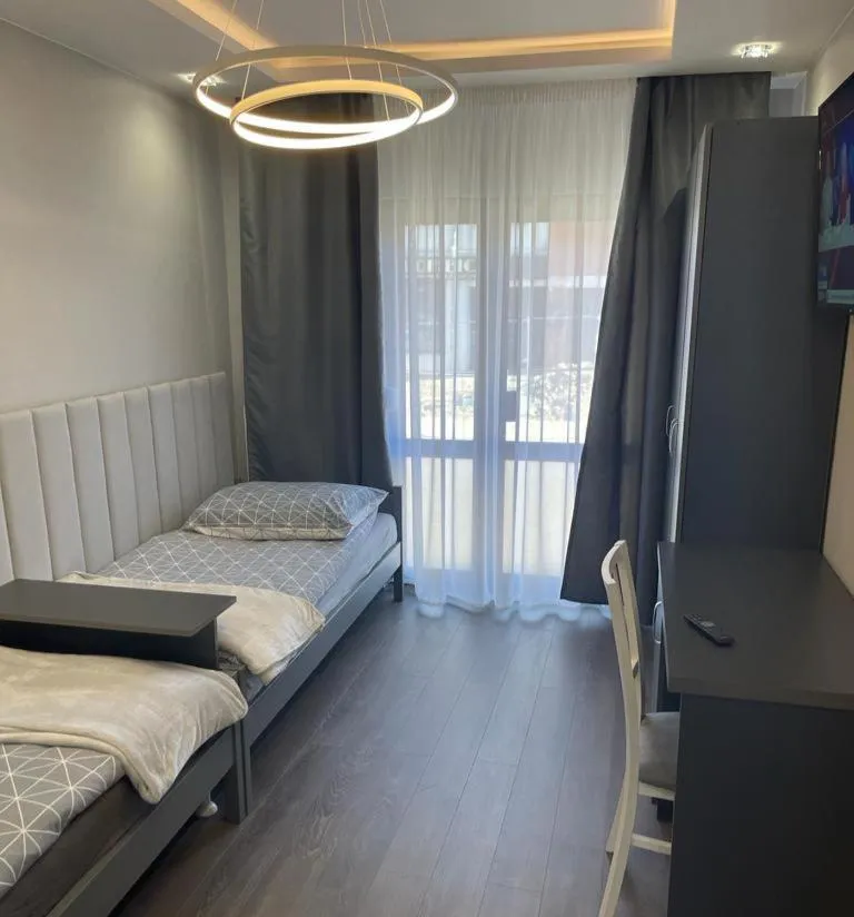 Bed in Hotel Arkadia