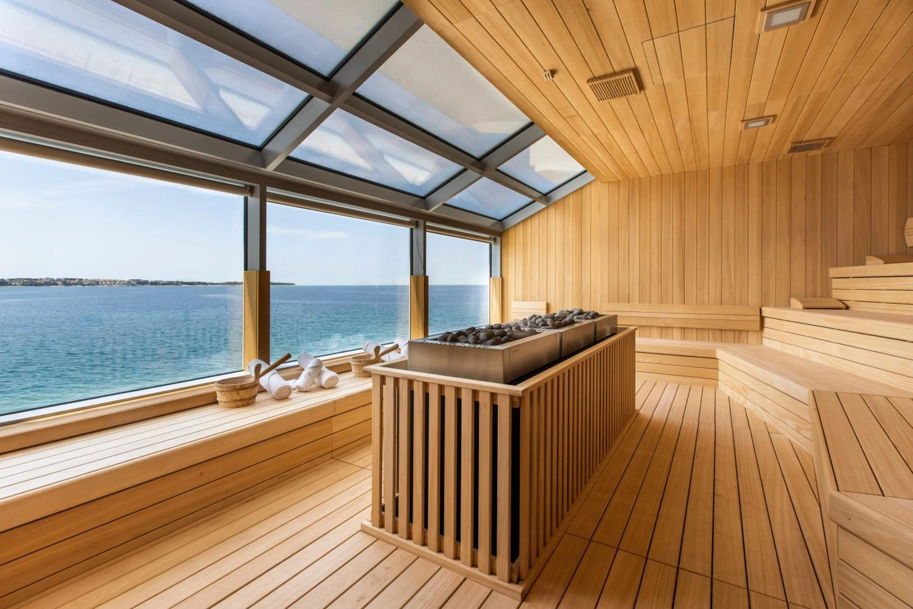 Sauna in Hotel Vile Park