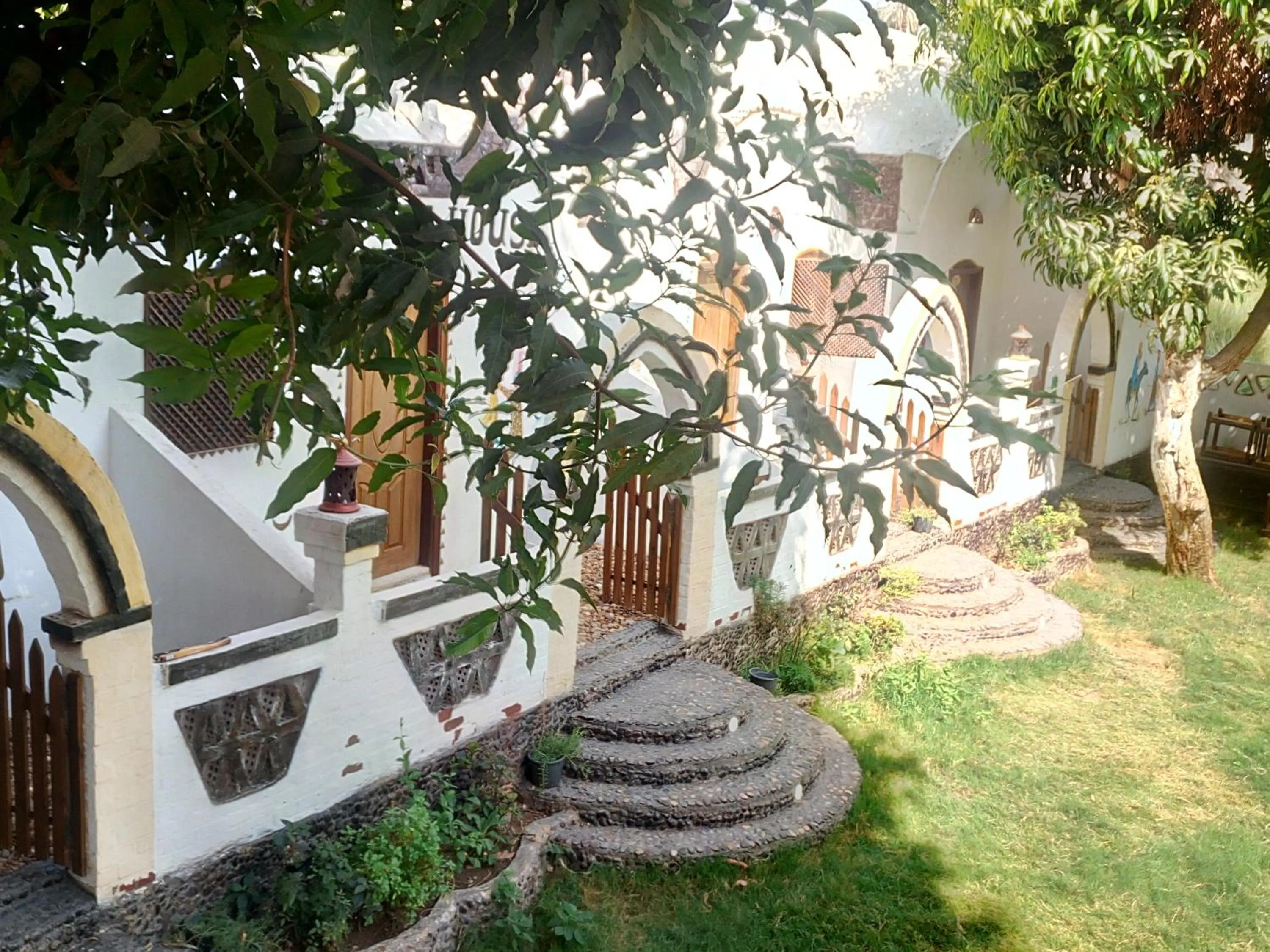 Garden in Maghrabi's Guest house