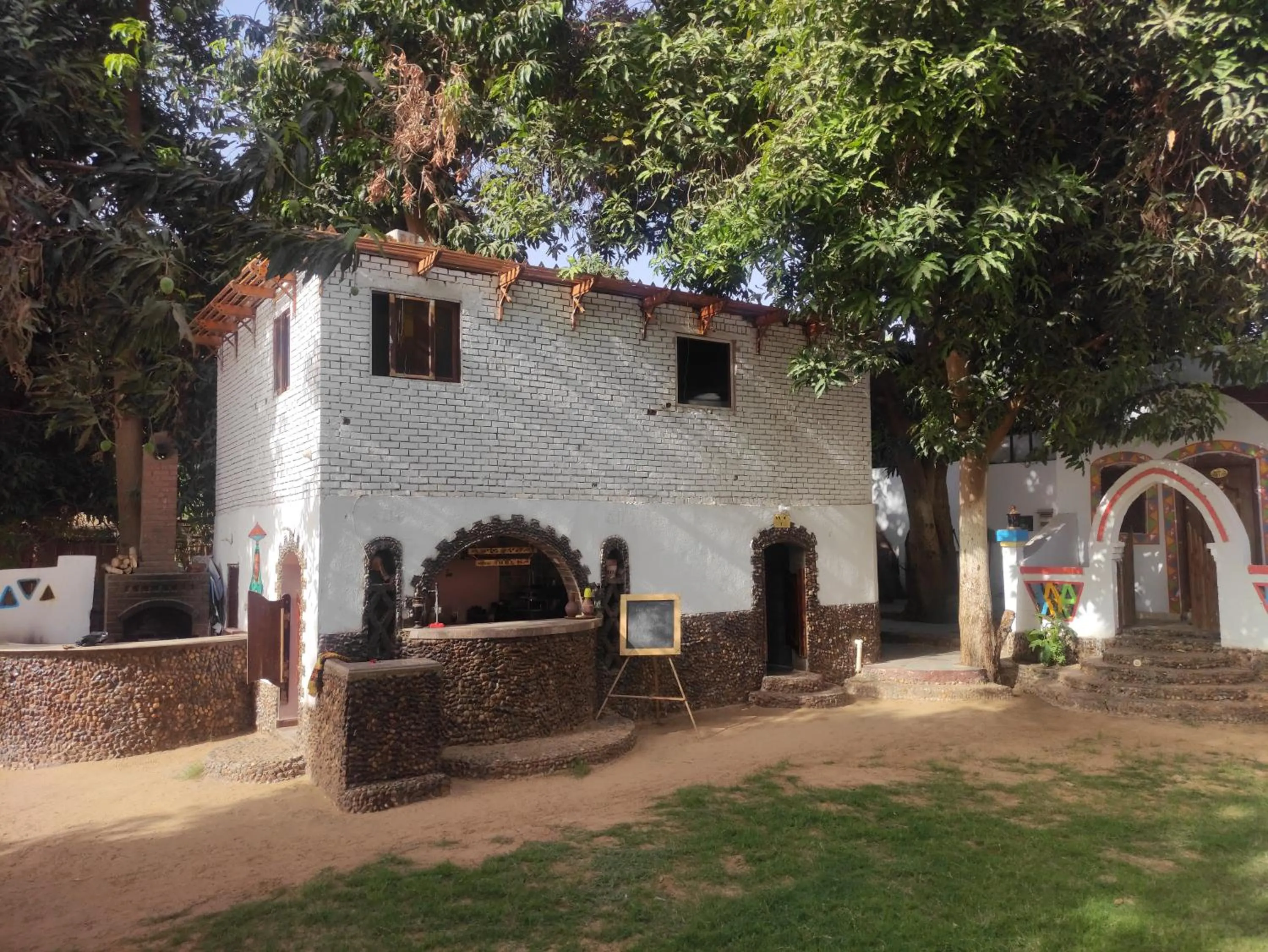 Patio in Maghrabi's Guest house